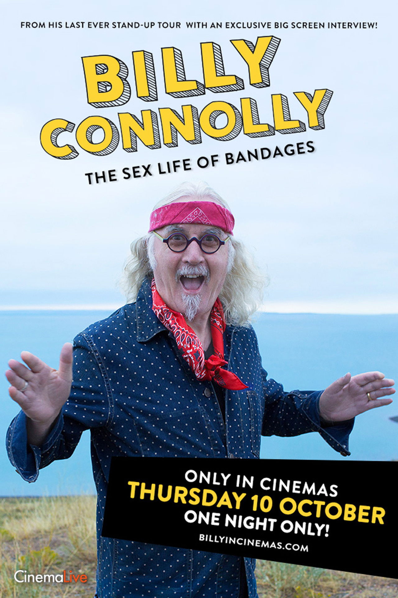 Billy Connolly: The Sex Life of Bandages Backdrop
