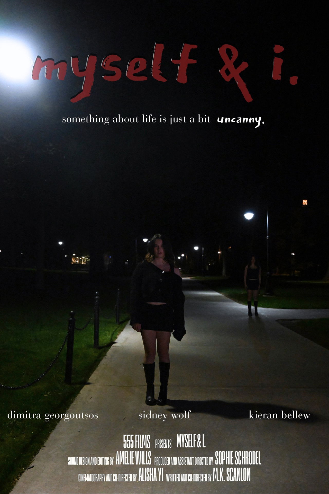 myself & i. Backdrop