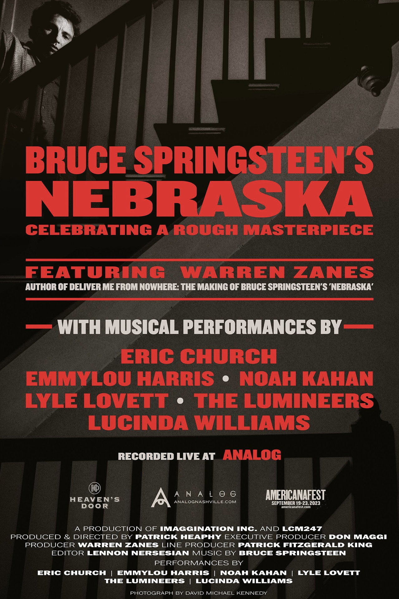 Bruce Springsteen's Nebraska: A Celebration In Words and Music filmaffisch