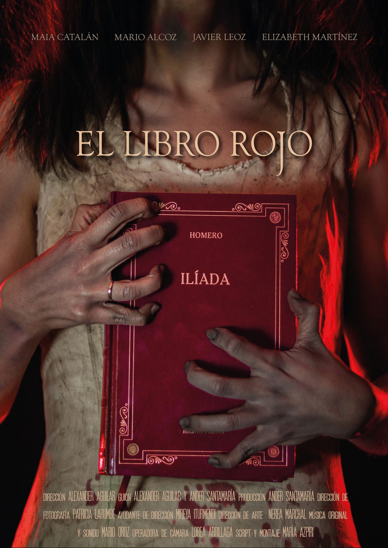 El libro rojo Backdrop