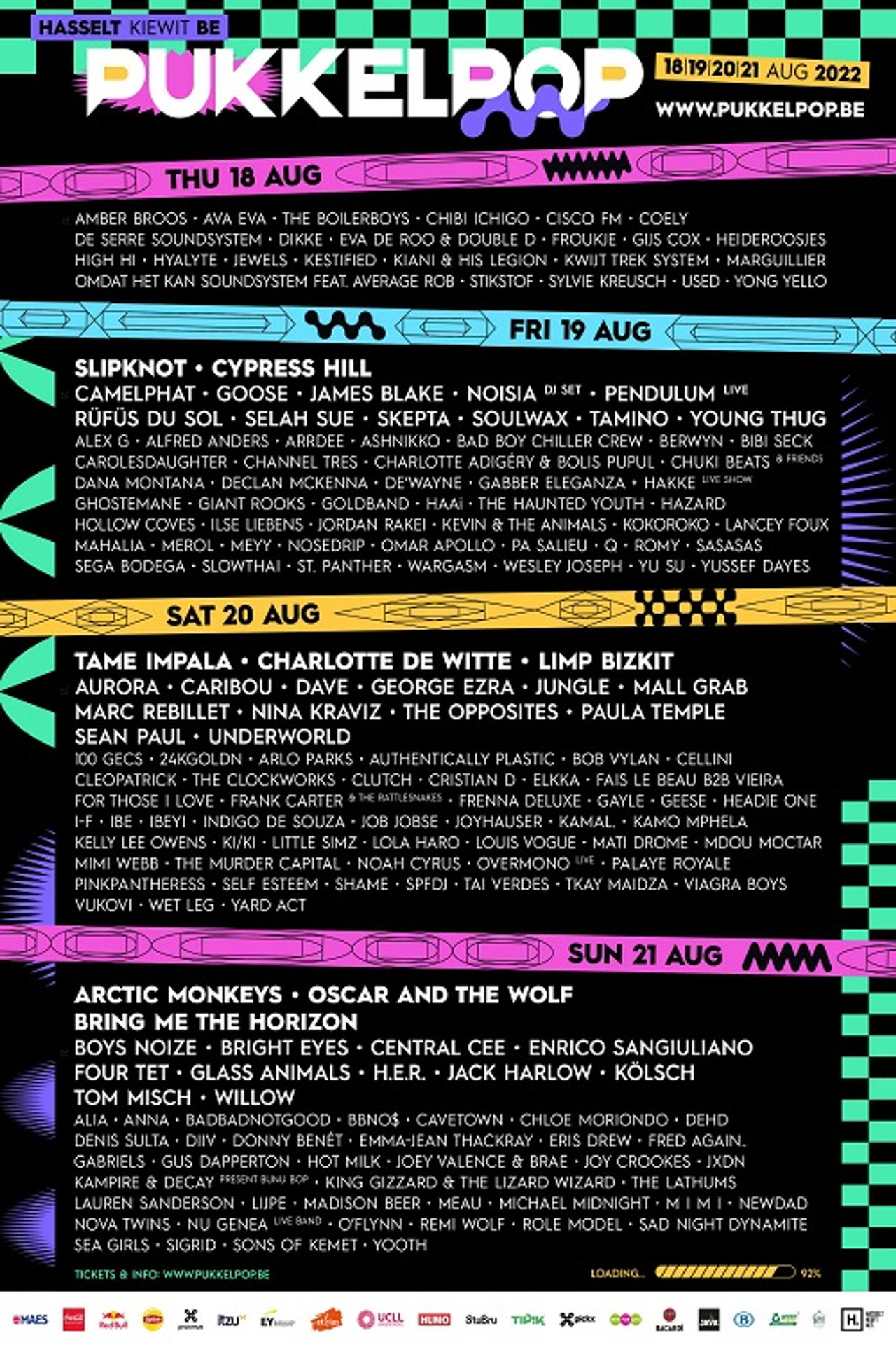Fleddy Melculy: Live at Pukkelpop Backdrop
