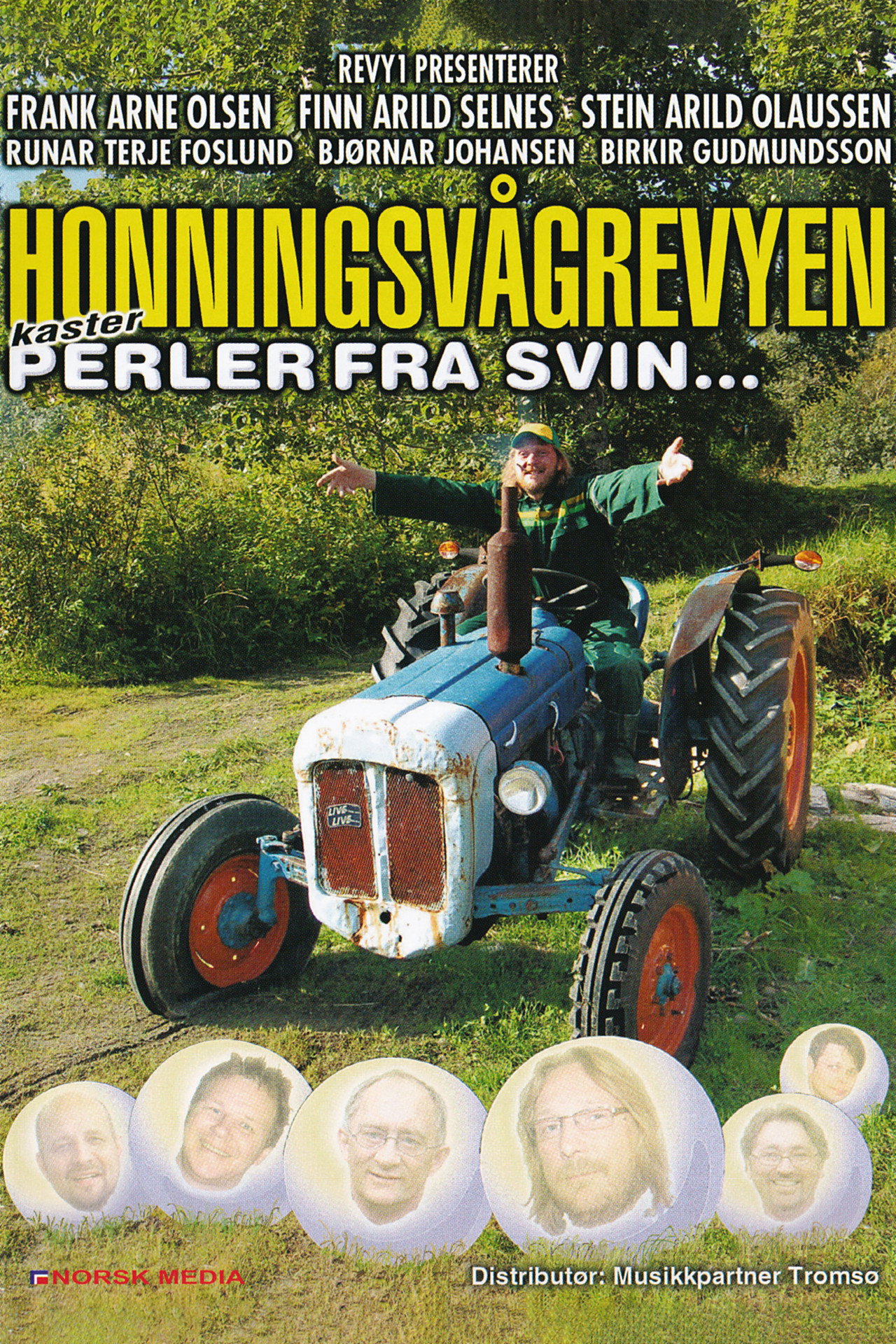 Honningsvågrevyen: Kaster perler fra svin filmaffisch