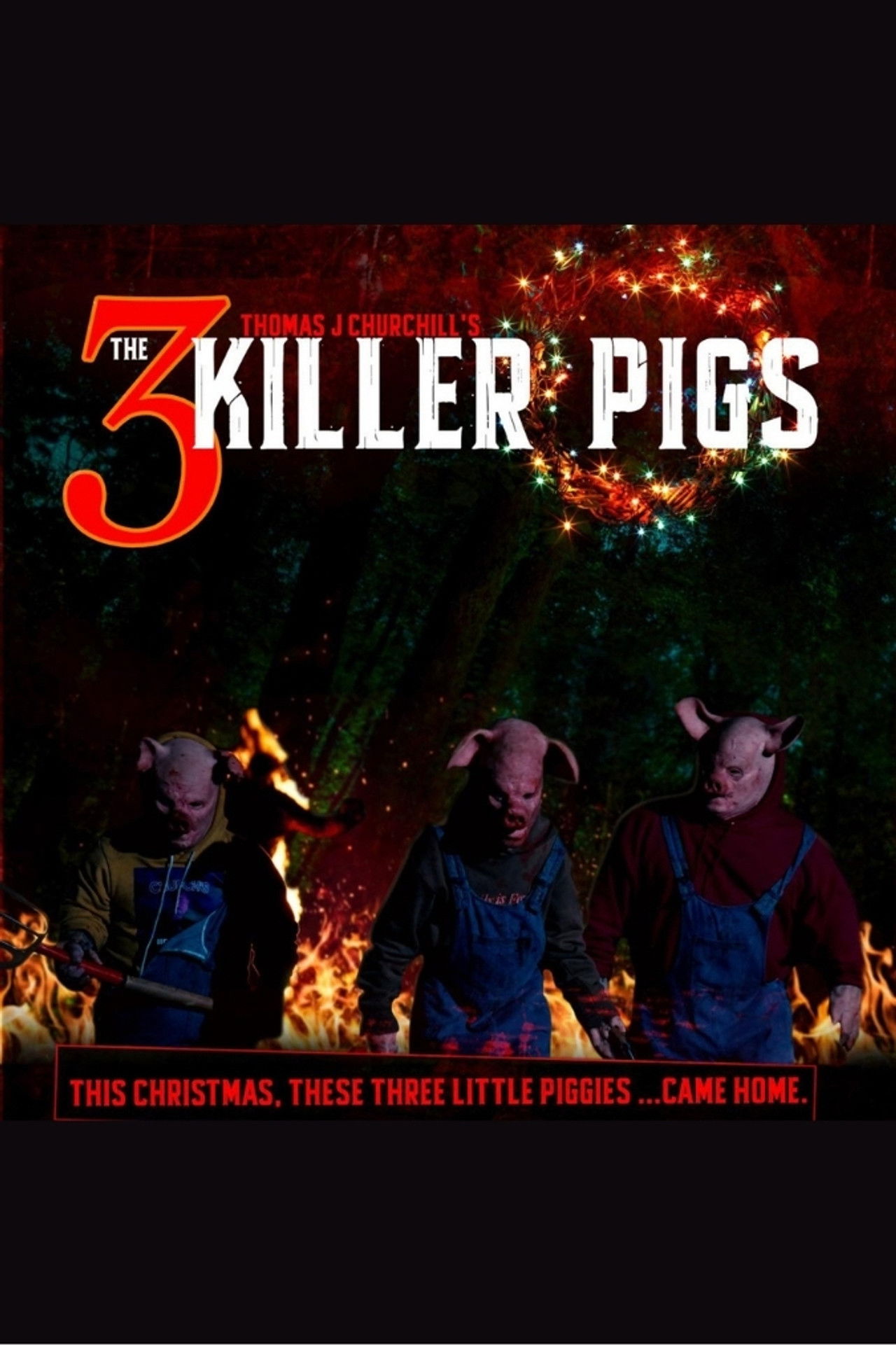 The 3 Killer Pigs Backdrop