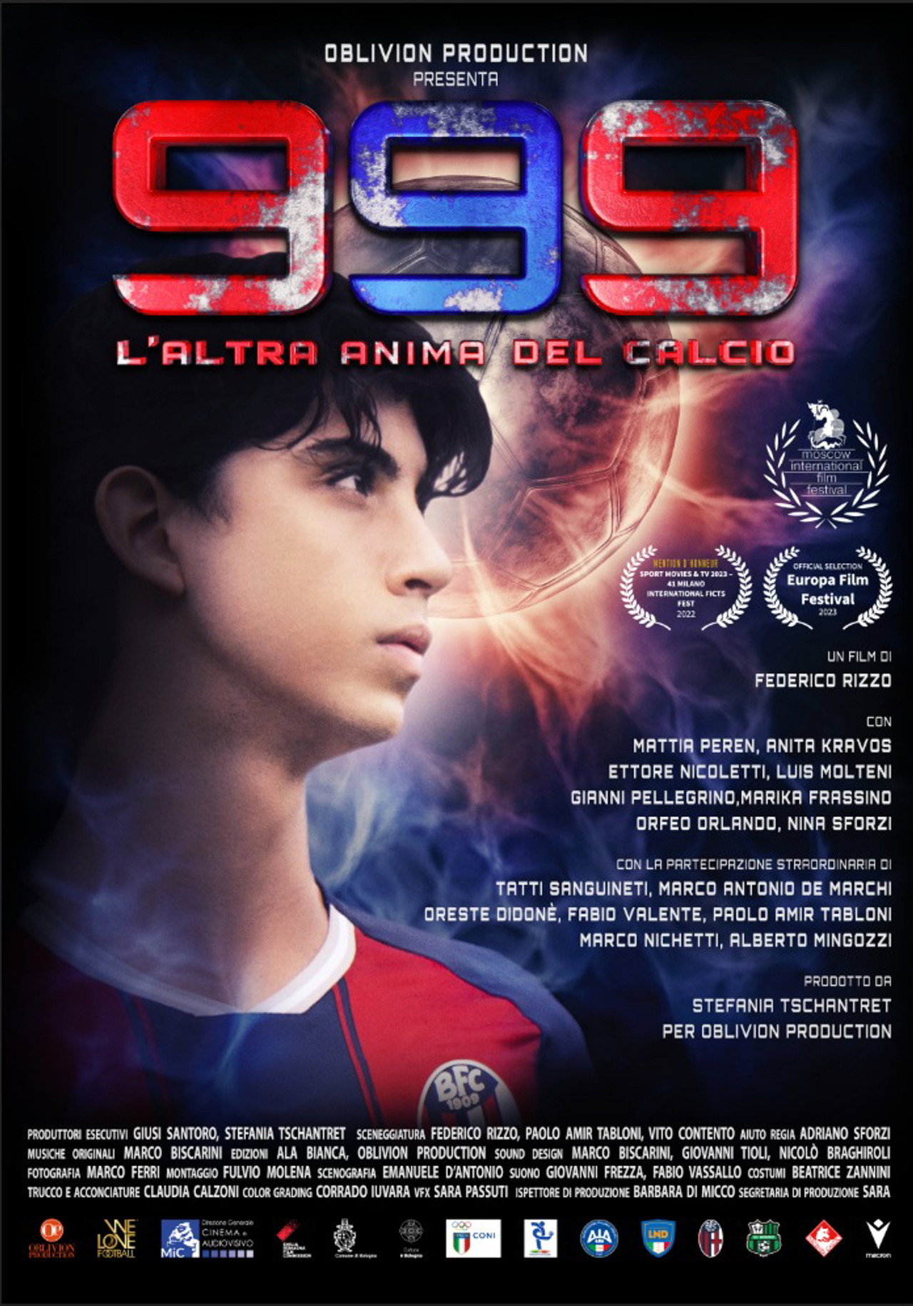 999 - L'altra anima del calcio filmaffisch