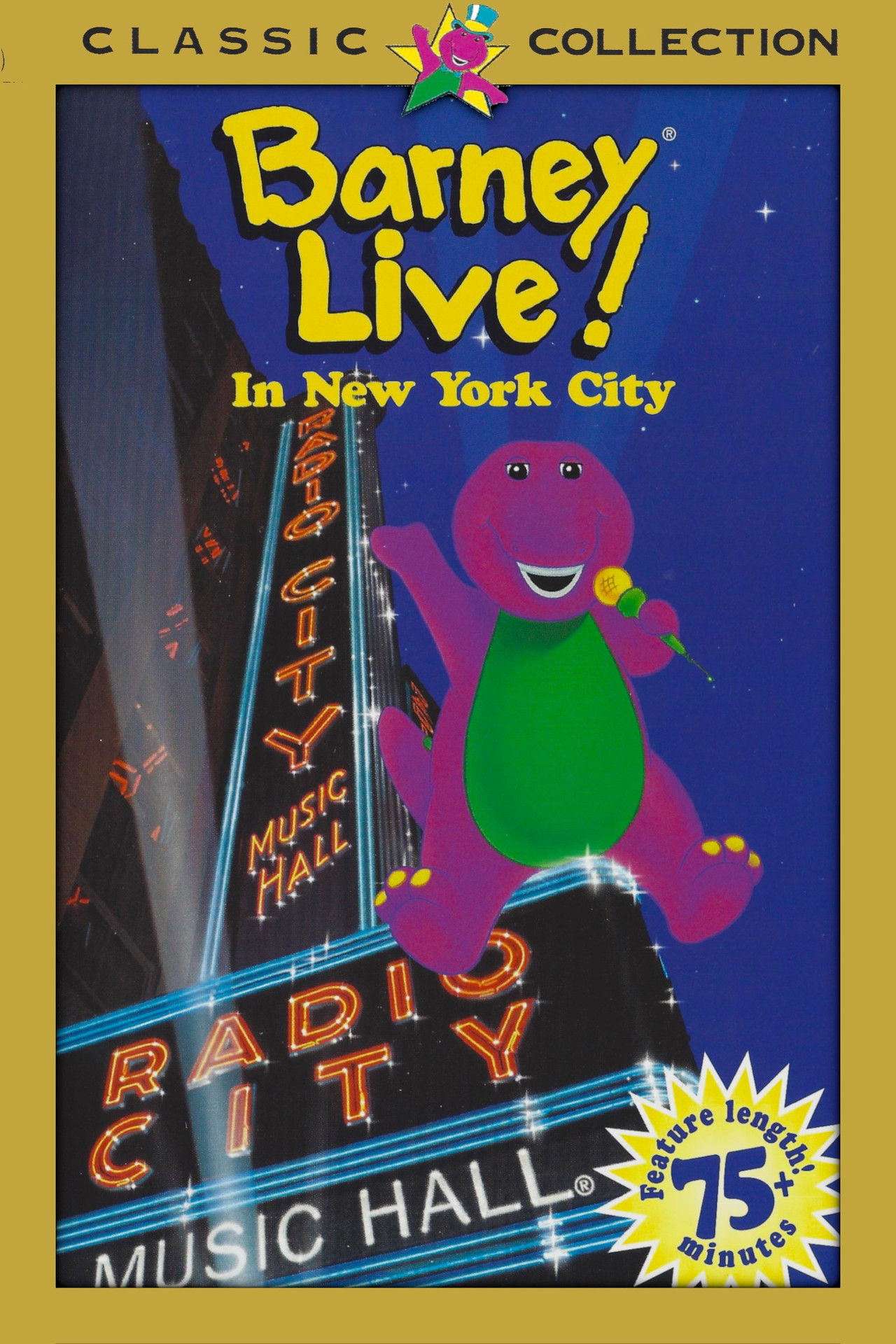 Barney Live! In New York City Backdrop