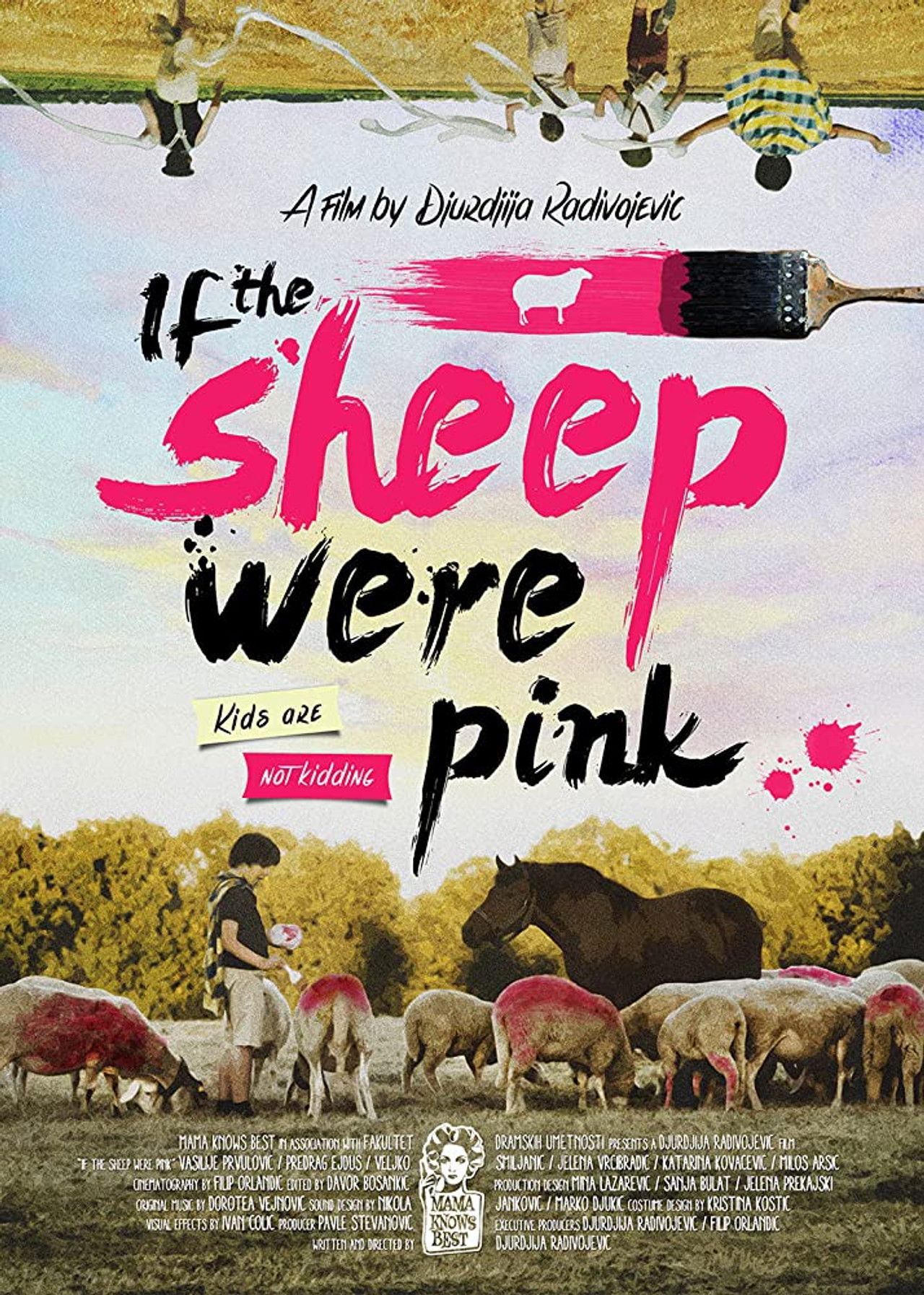 If the Sheep Were Pink Backdrop