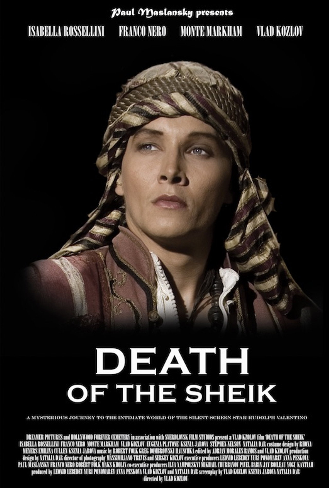 Death of the Sheik filmaffisch