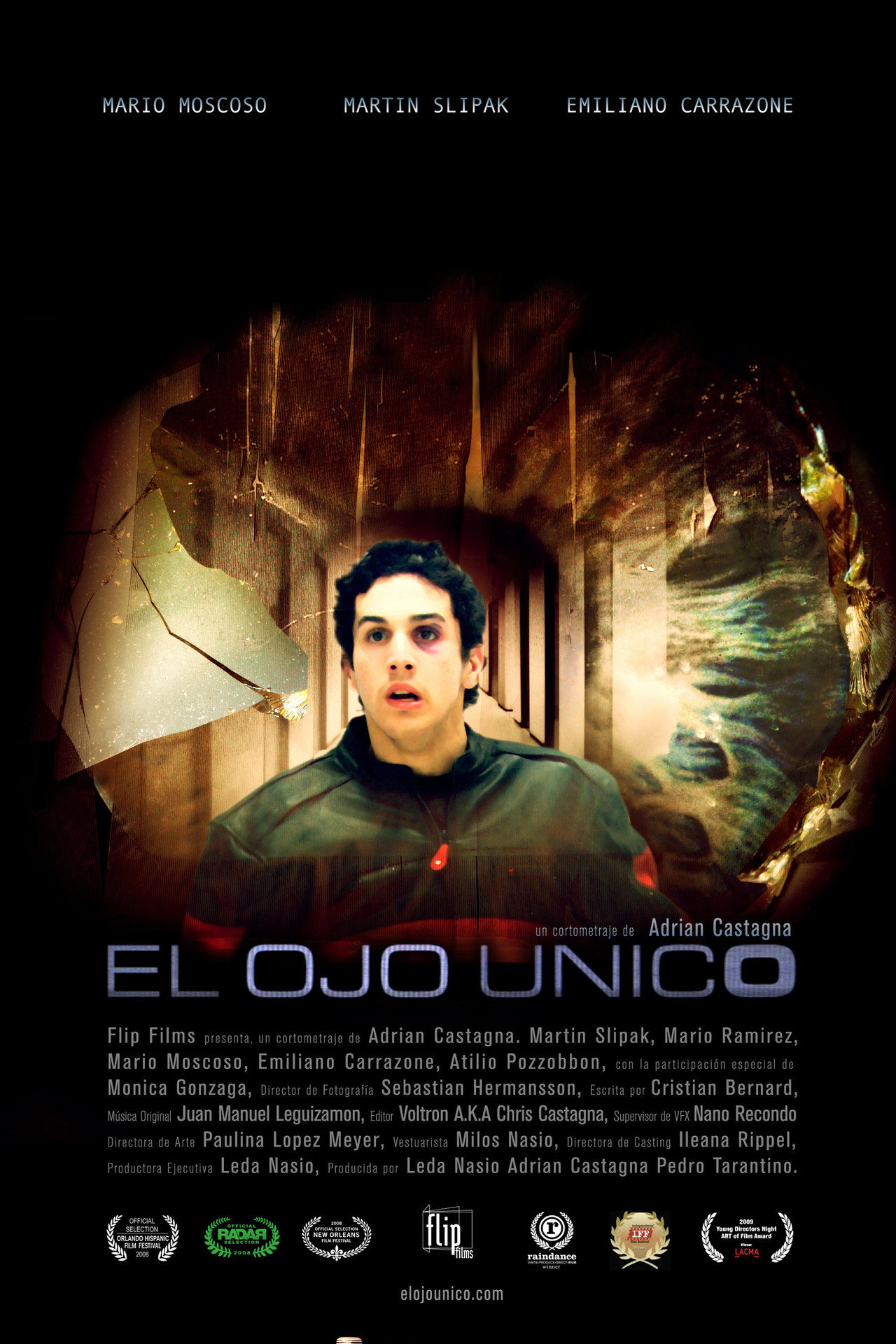 El ojo único filmaffisch