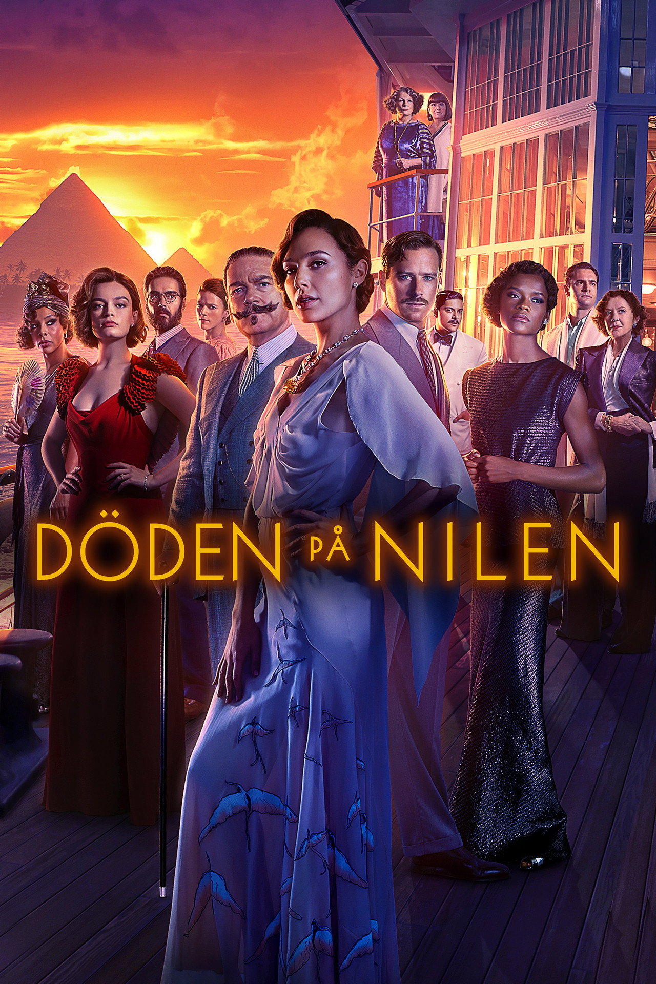 Döden på Nilen filmaffisch