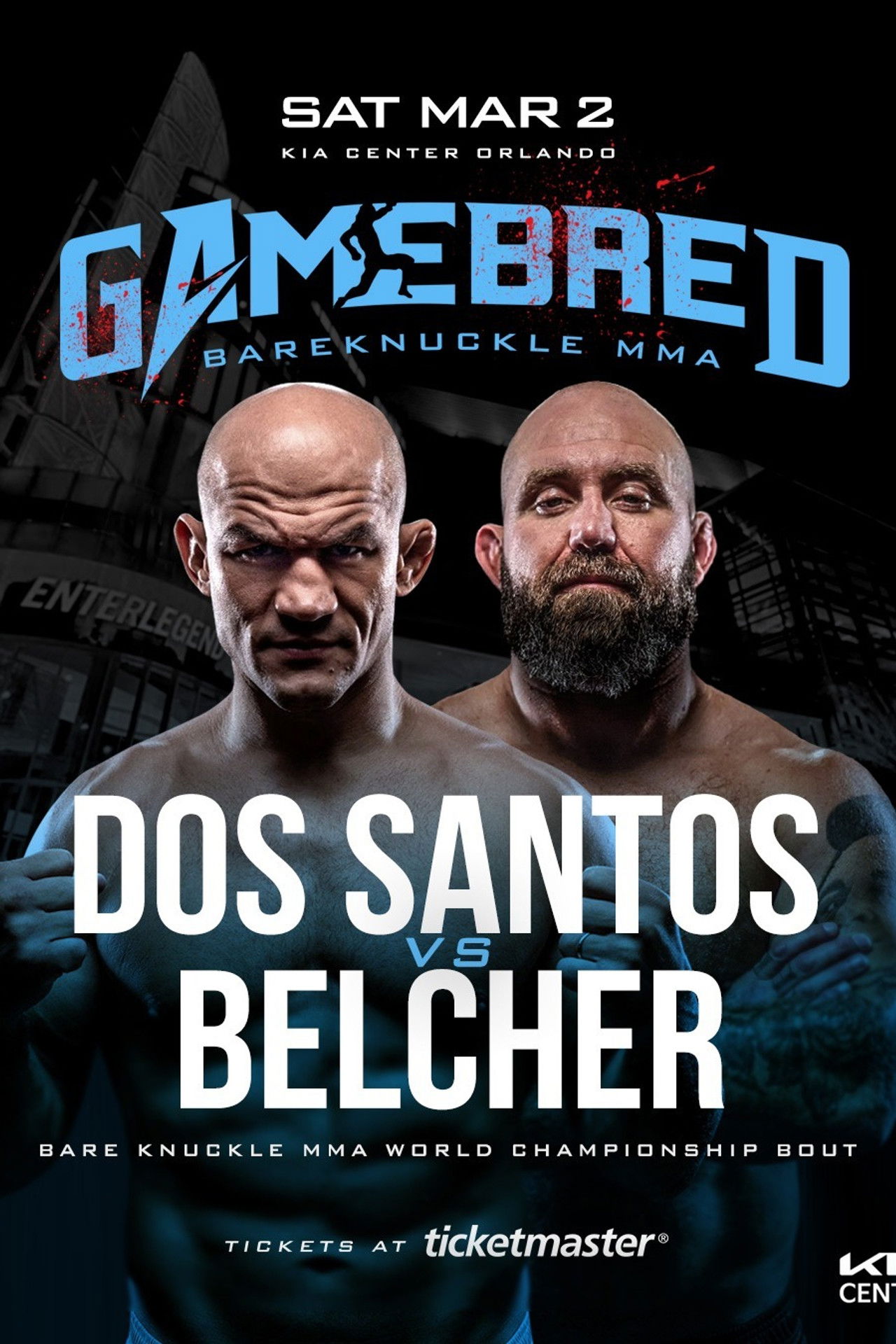 Gamebred BKMMA 7: Dos Santos vs. Belcher Backdrop