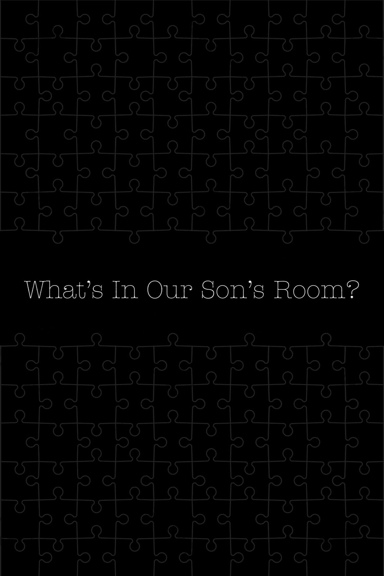 What's in Our Son's Room? Backdrop