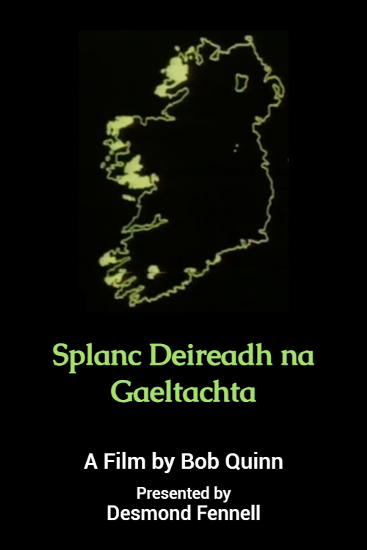 Splanc Deireadh na Gaeltachta filmaffisch