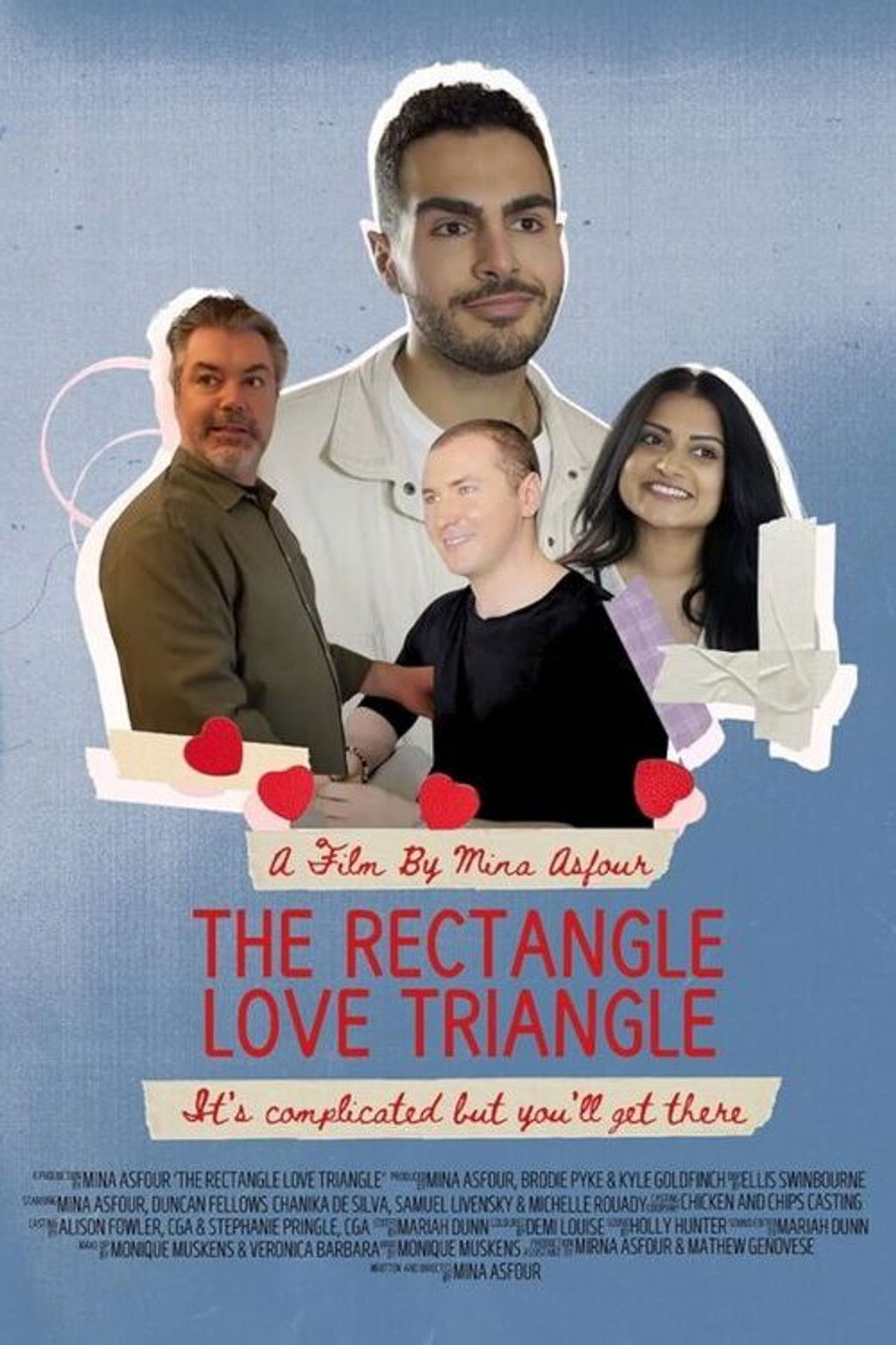 The Rectangle Love Triangle Backdrop