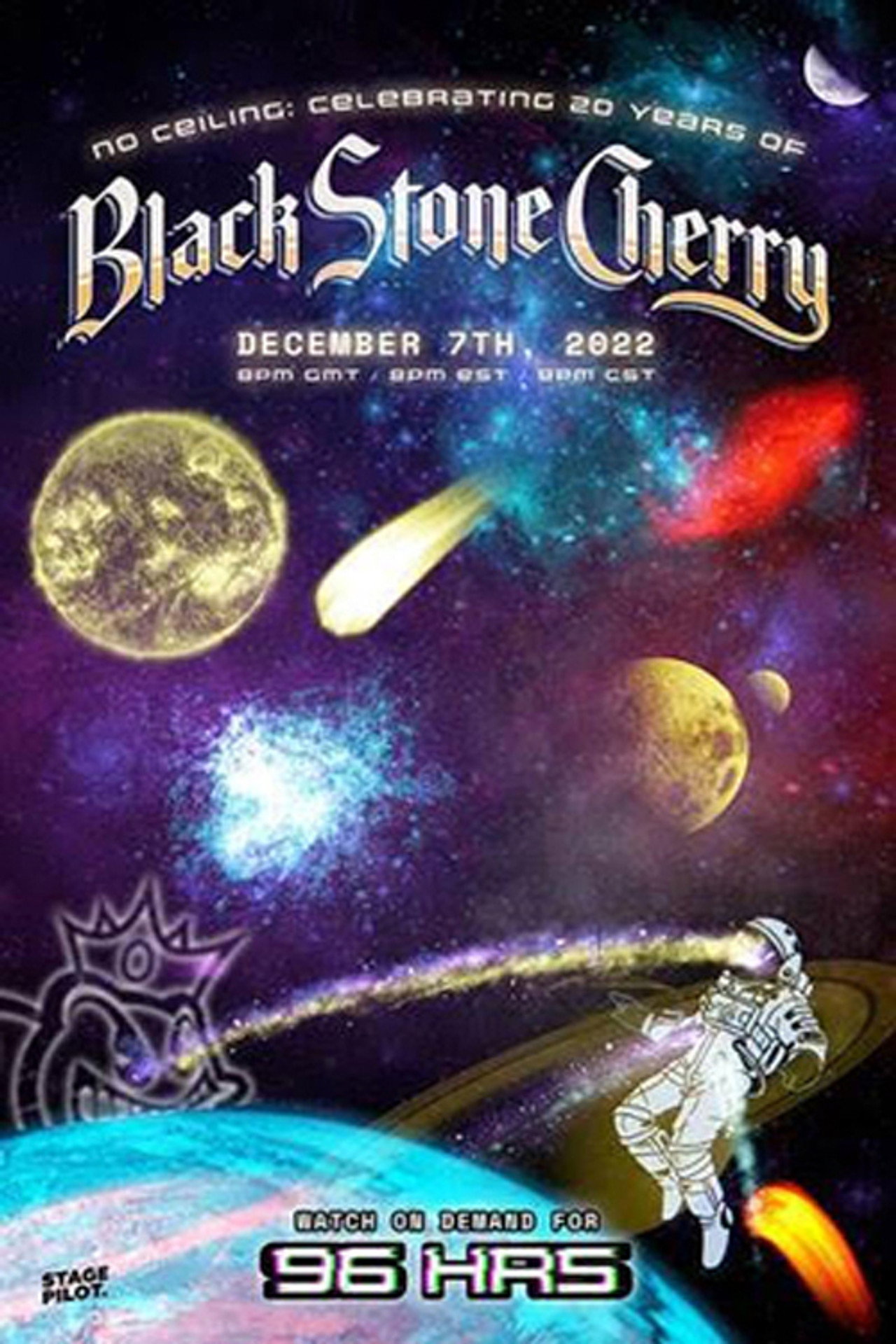 NO CEILING: Celebrating 20 Years of Black Stone Cherry filmaffisch