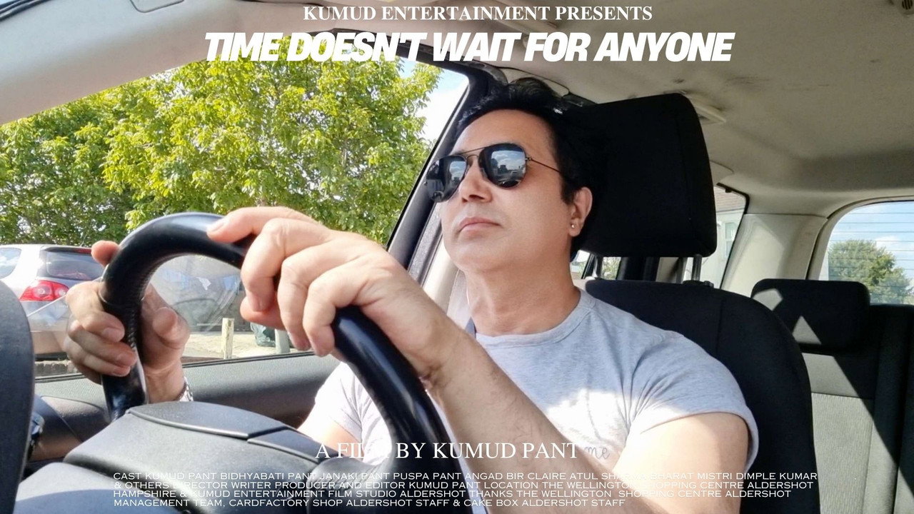 Time doesn't wait for anyone backdrop