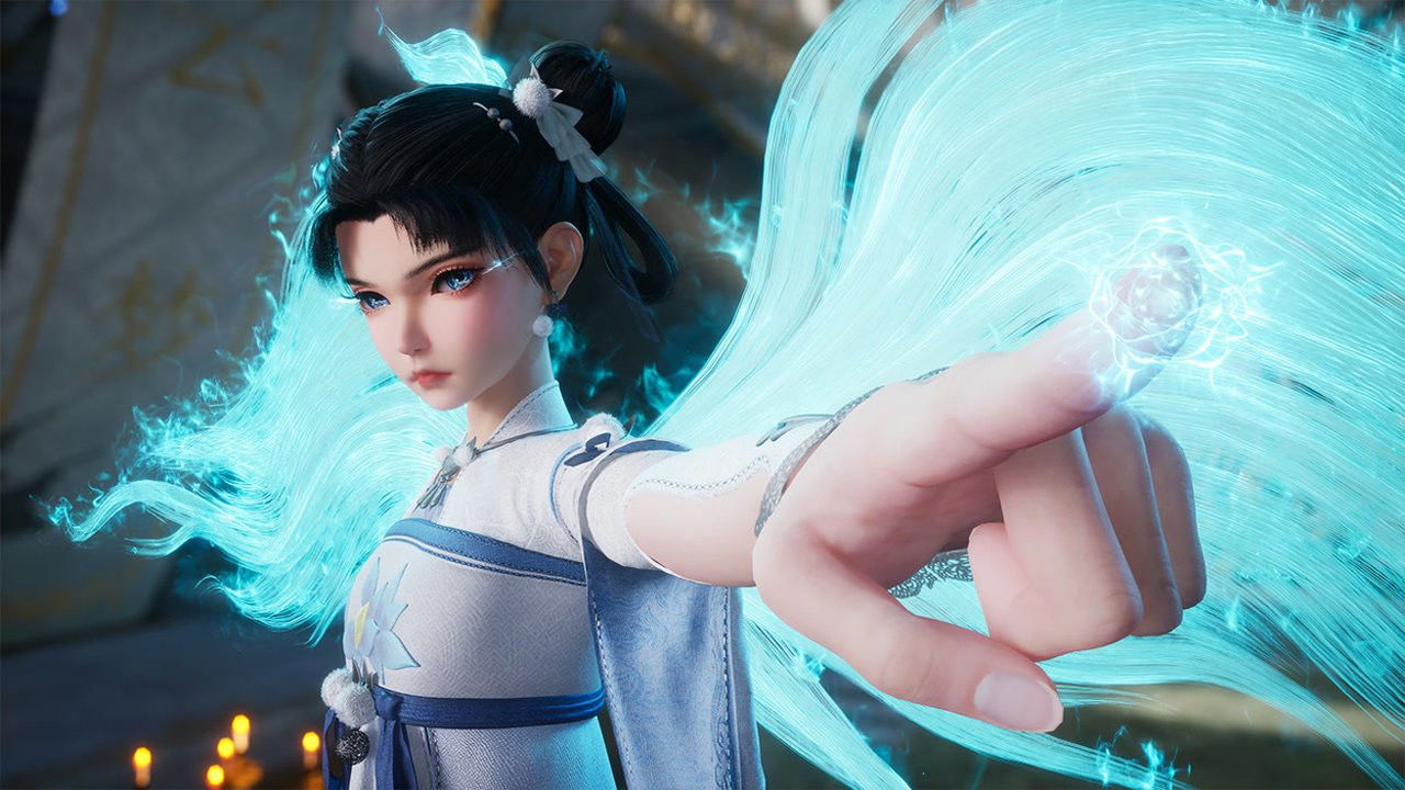 武碎星河 backdrop