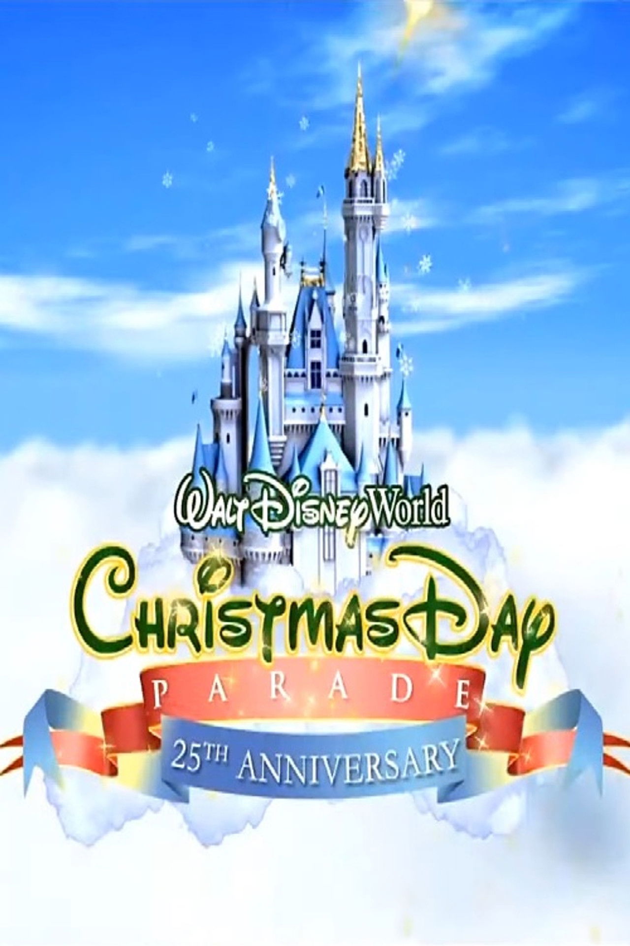 Walt Disney World Christmas Day Parade Backdrop