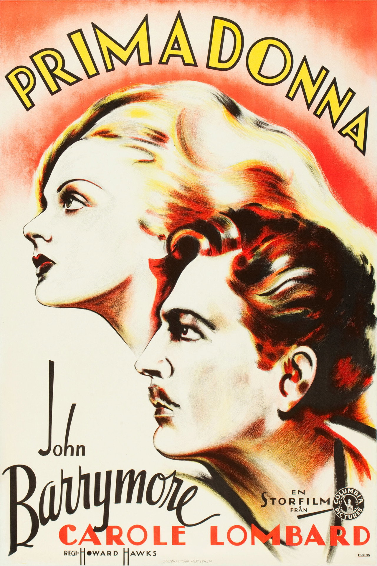 Primadonna filmaffisch