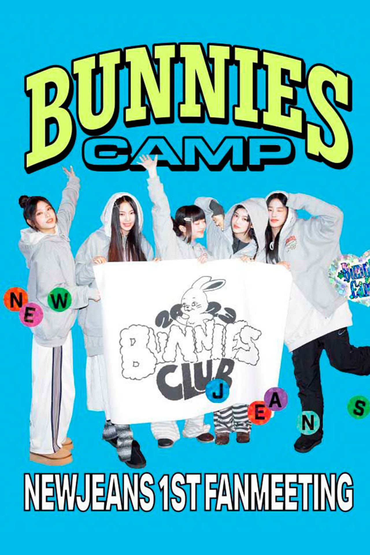 NewJeans: 1st Bunnies Camp [Fan Meeting 2023] Backdrop