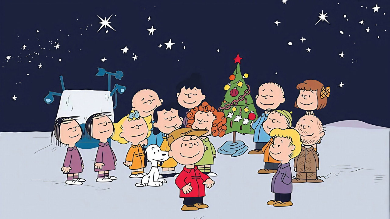 A Charlie Brown Christmas background 47