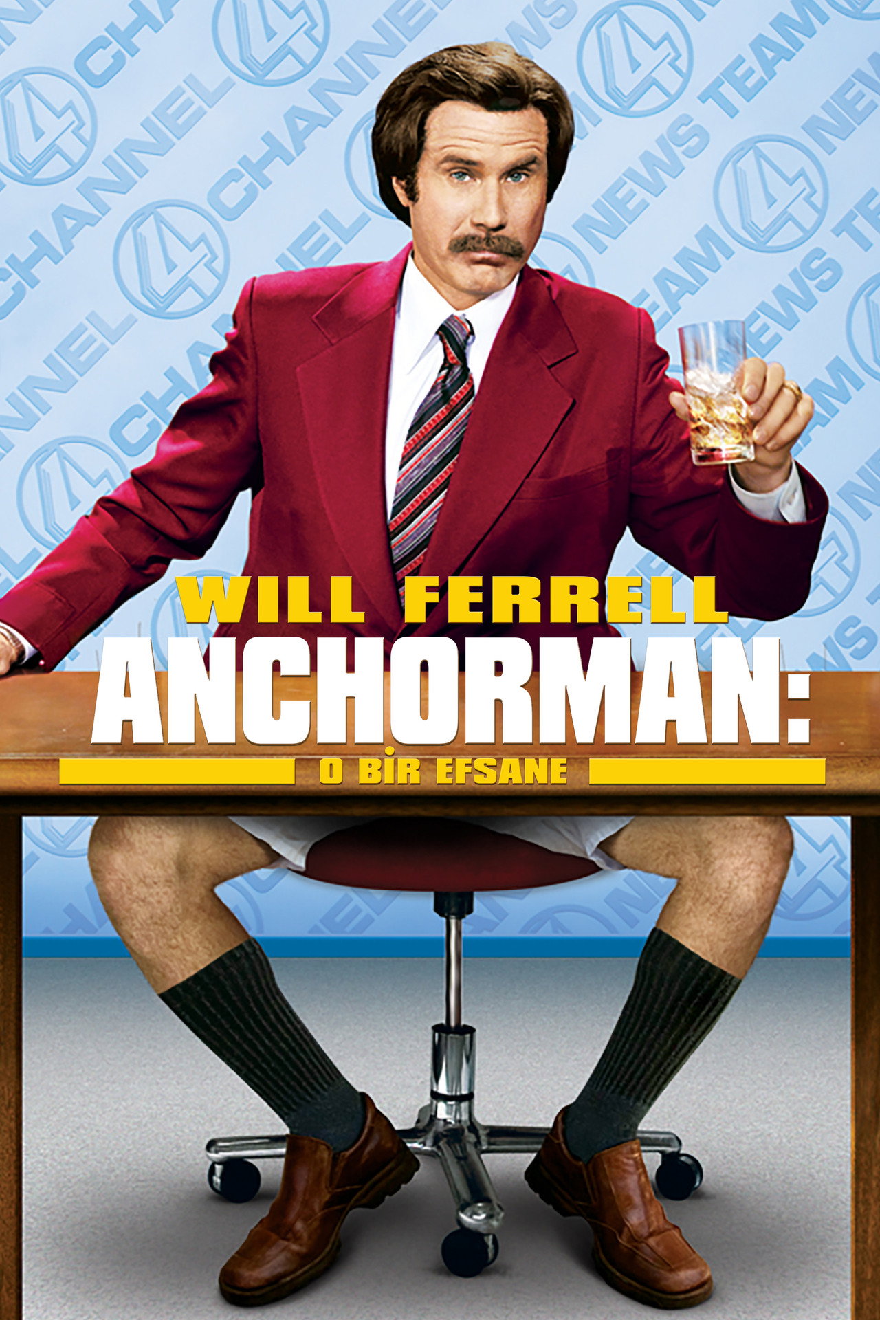 Anchorman: O Bir Efsane Poster
