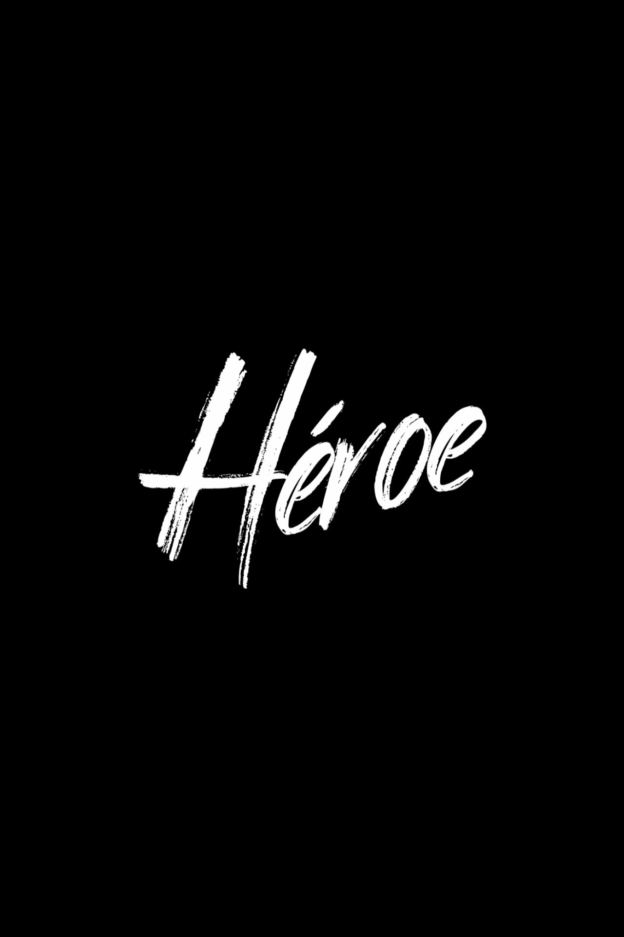 Héroe filmaffisch