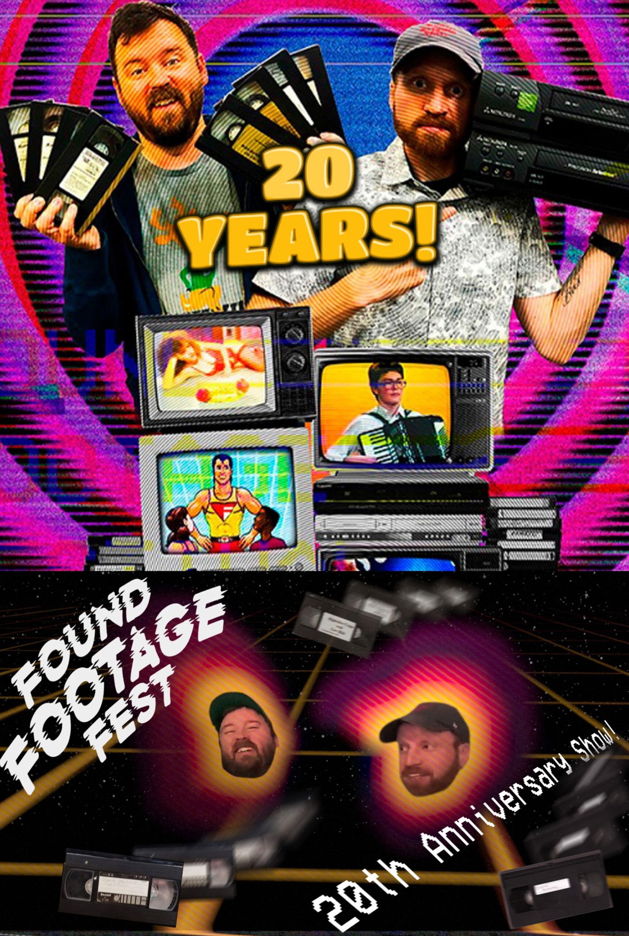 Found Footage Festival: 20th Anniversary Show Backdrop