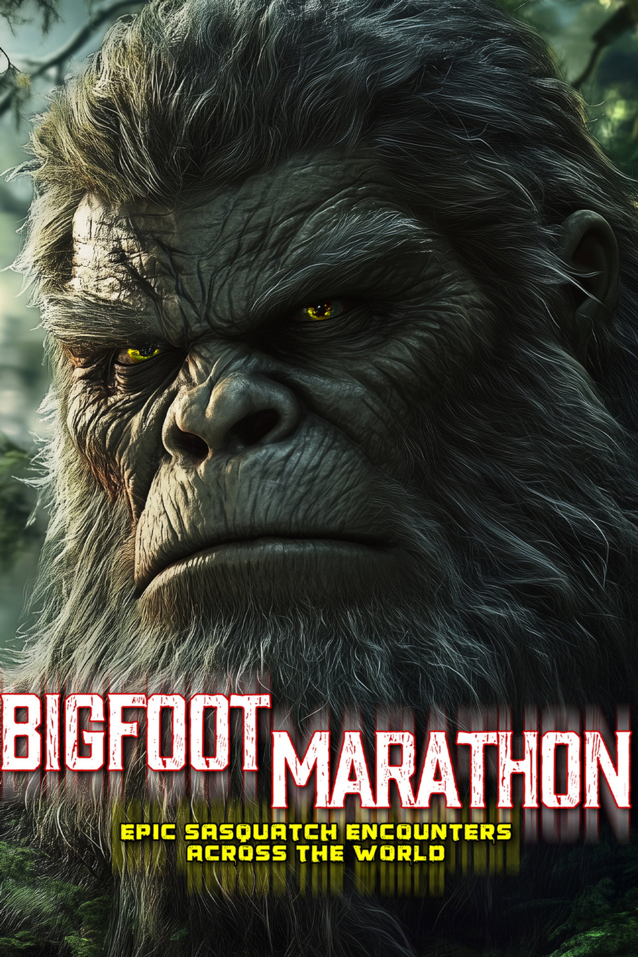 Bigfoot Marathon: Epic Sasquatch Encounters Across The World filmaffisch
