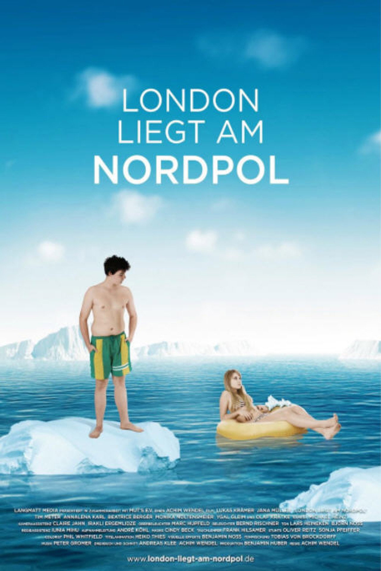 London liegt am Nordpol Backdrop