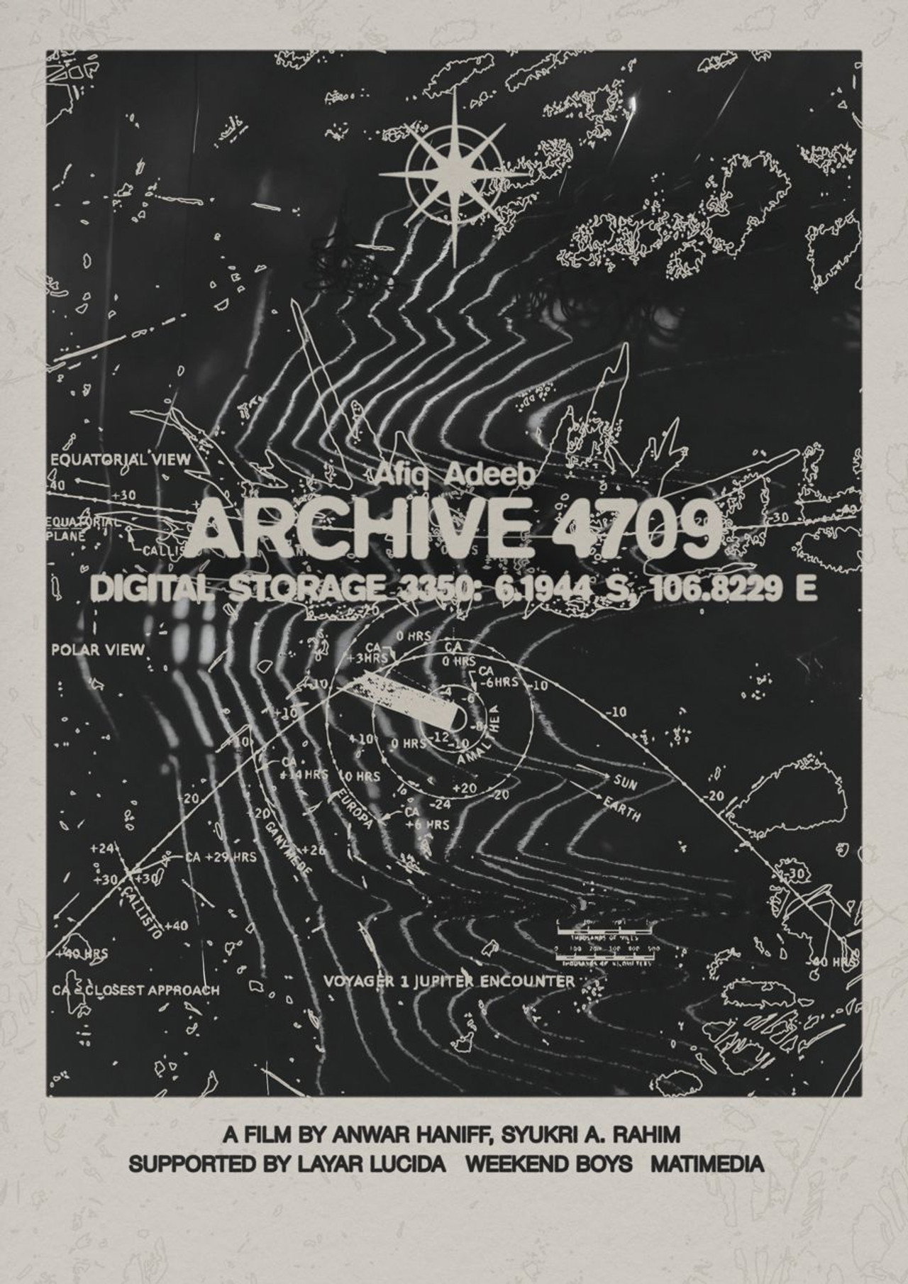 ARCHIVE 4709 | DIGITAL STORAGE 3350 : 6.1944° S, 106.8229° E filmaffisch