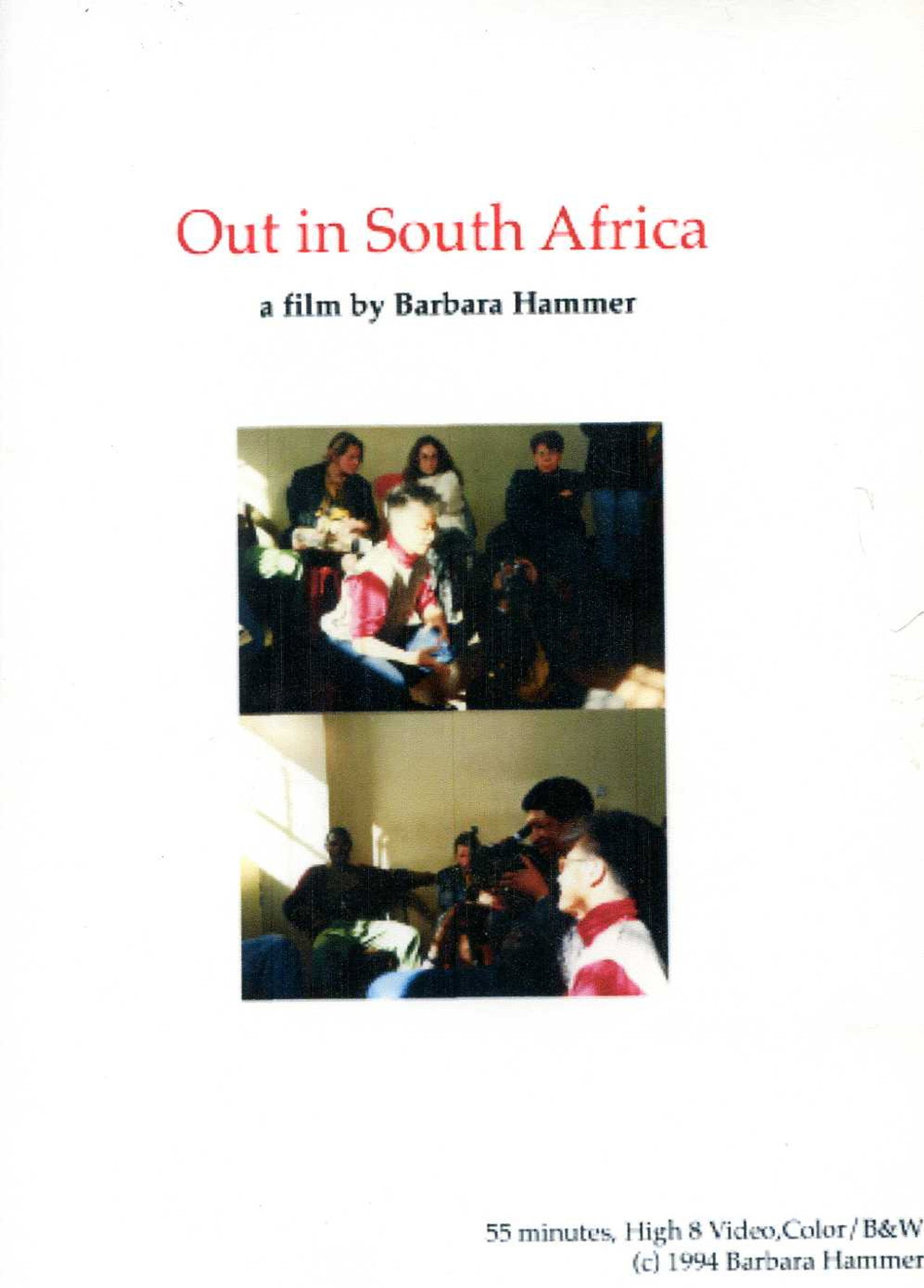Out in South Africa filmaffisch