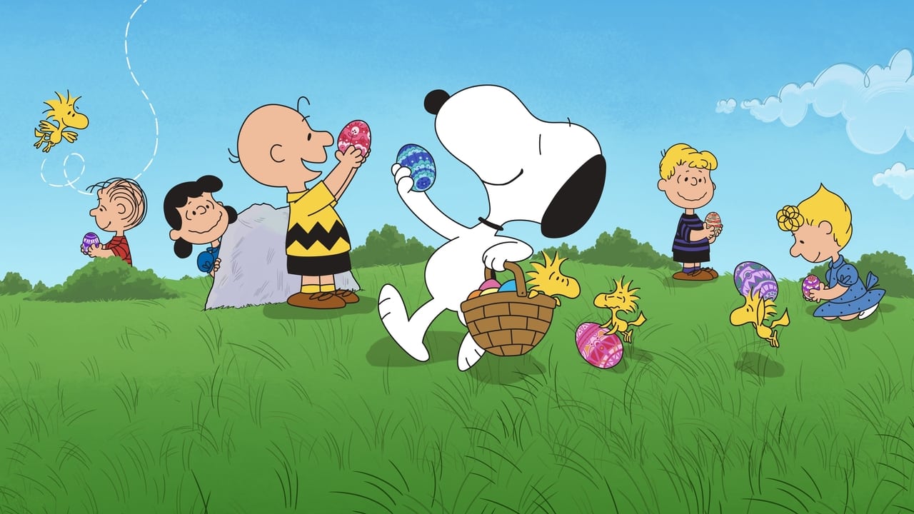 It's the Easter Beagle, Charlie Brown Backdrop Image