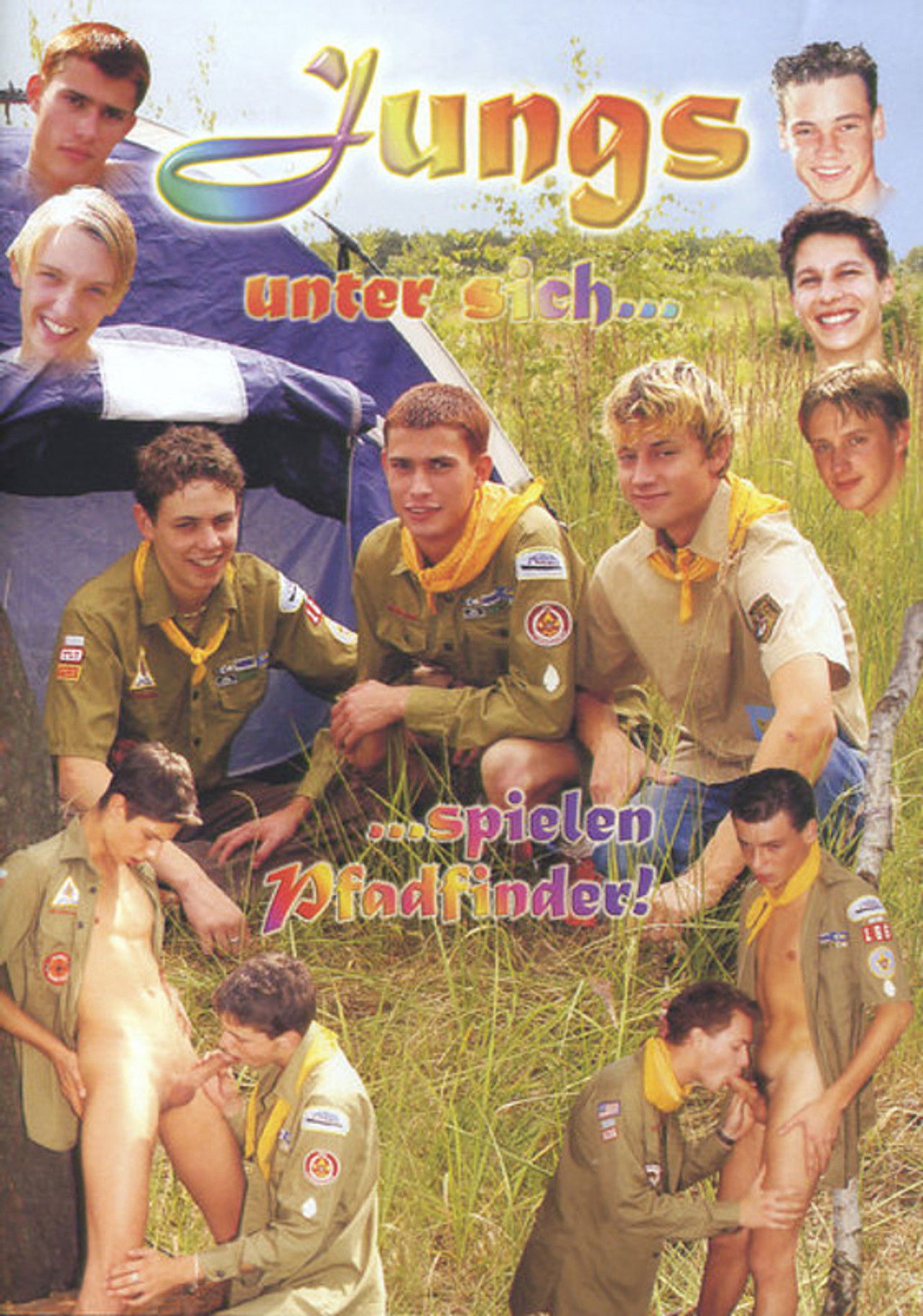 Jungs unter sich 5: Spielen Pfadfinder! Backdrop