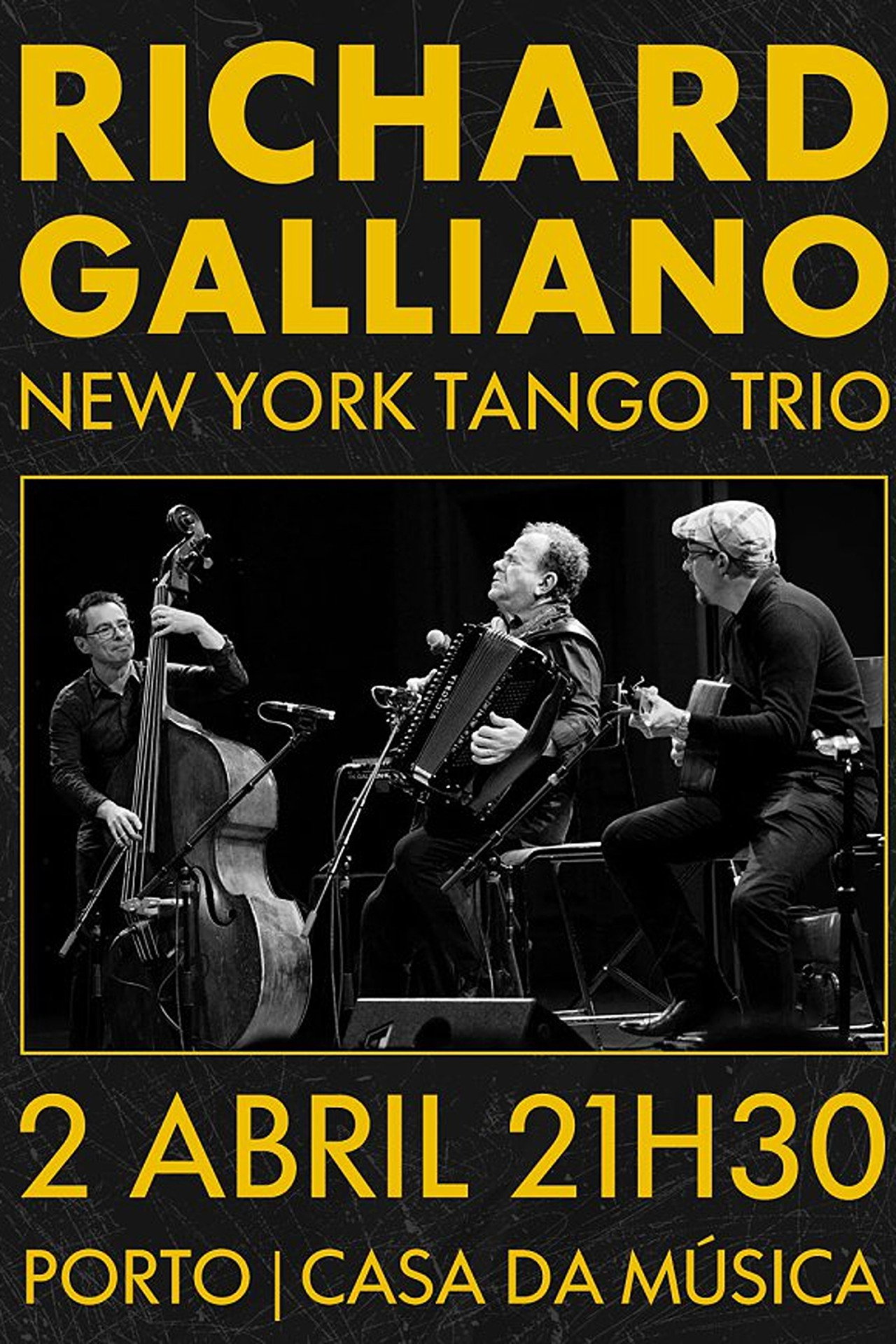 Richard Galliano New York Tango Trio Jazz sous les Pommiers 2025 Backdrop