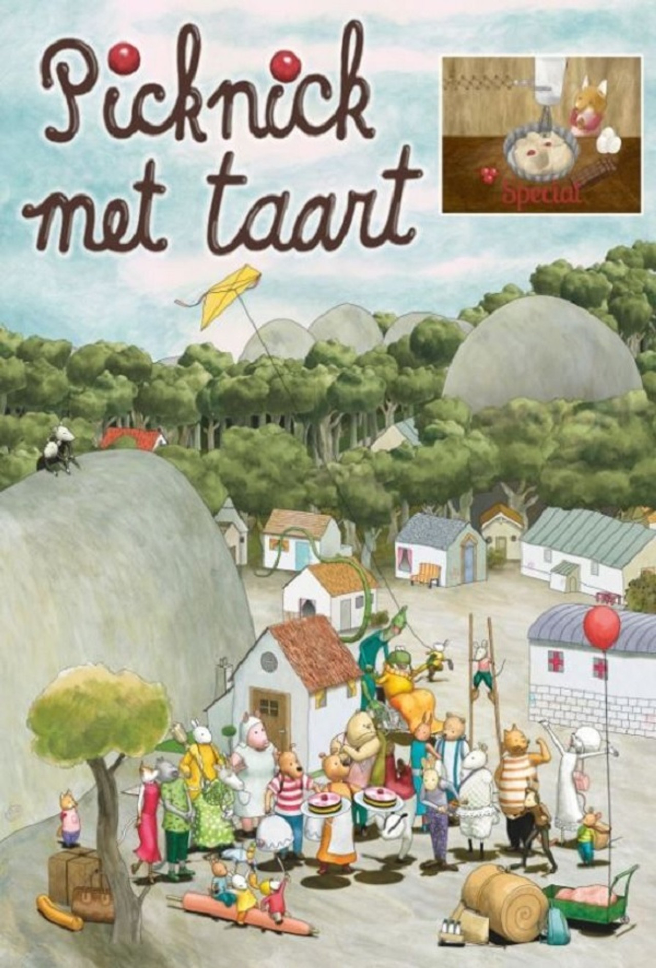 Picknick met taart filmaffisch