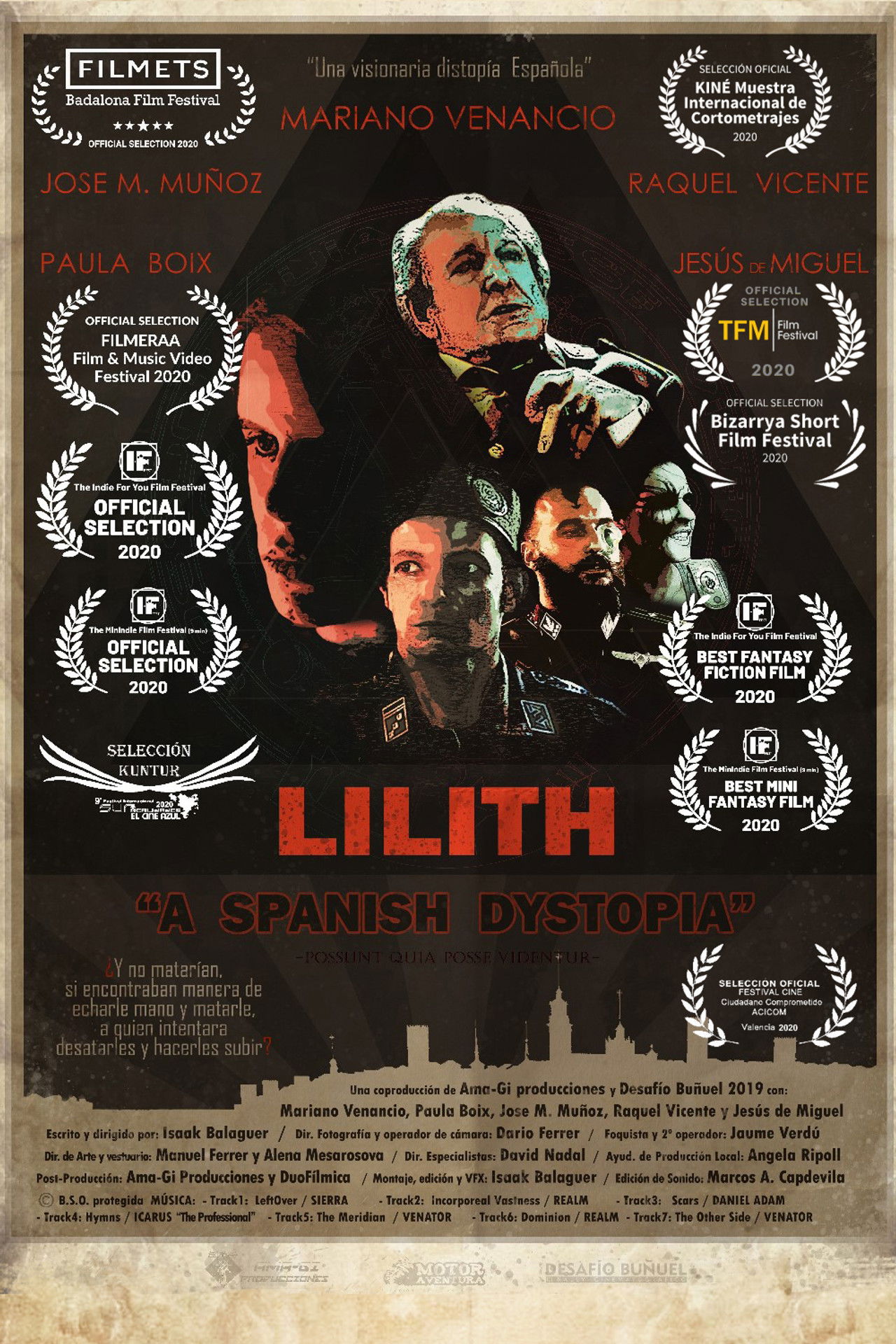 Lilith a Spanish Dystopia Backdrop