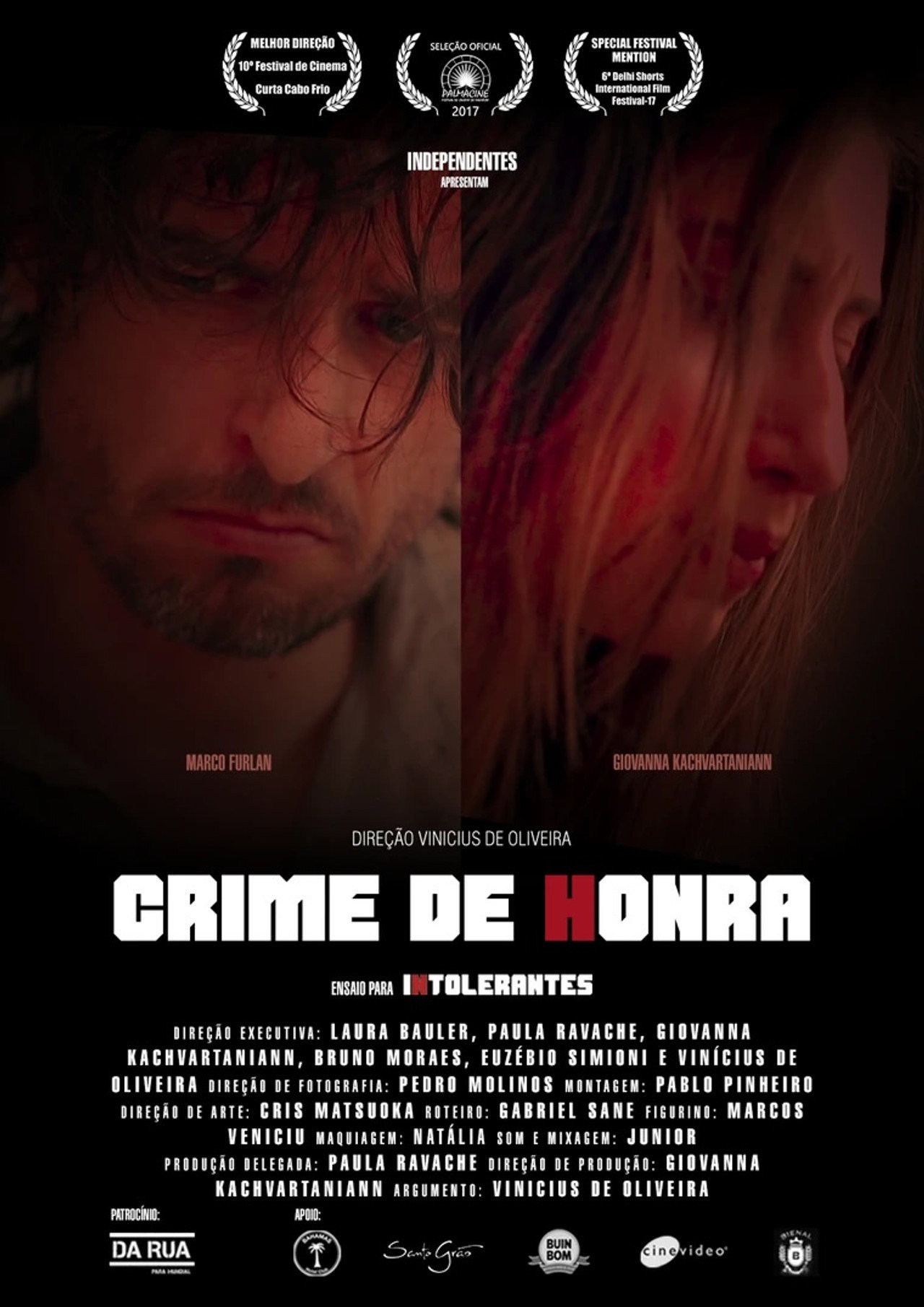 Crime de Honra - Ensaio para Intolerantes Backdrop