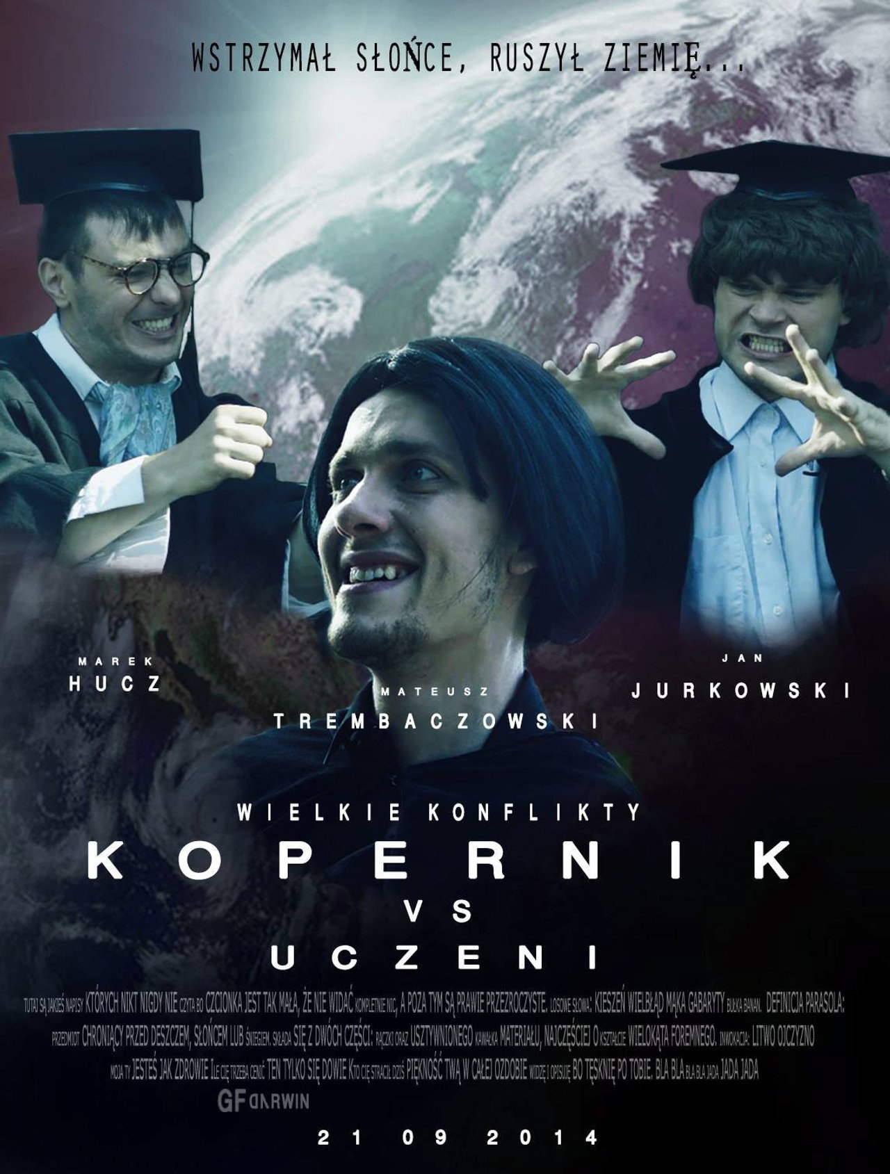 Kopernik vs Uczeni filmaffisch