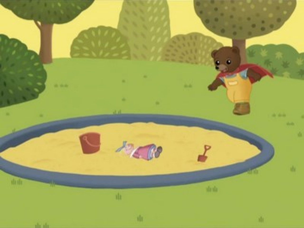 Les Aventures de Petit Ours Brun — Petit Ours Brun est un super héros