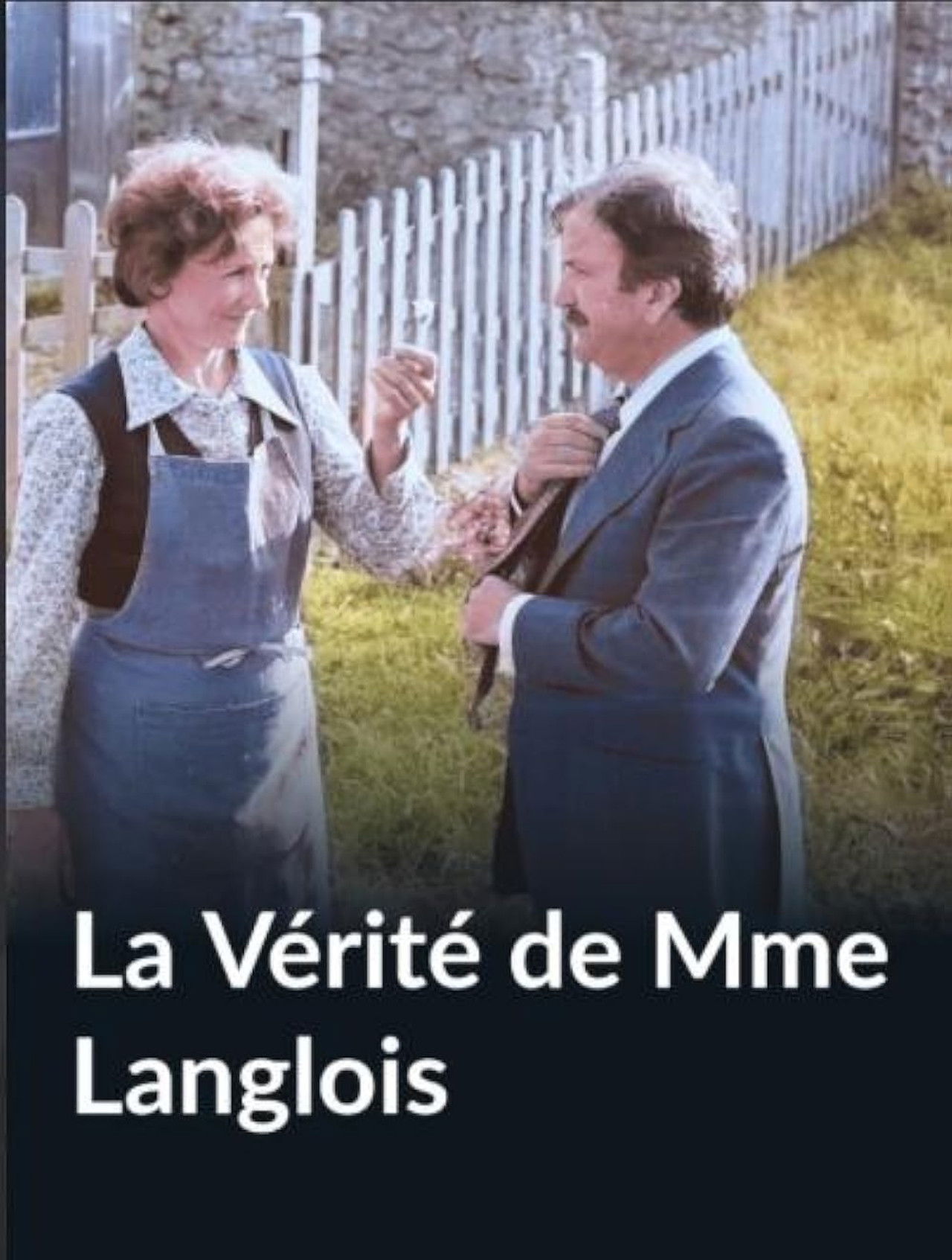 La Vérité de Mme Langlois Backdrop