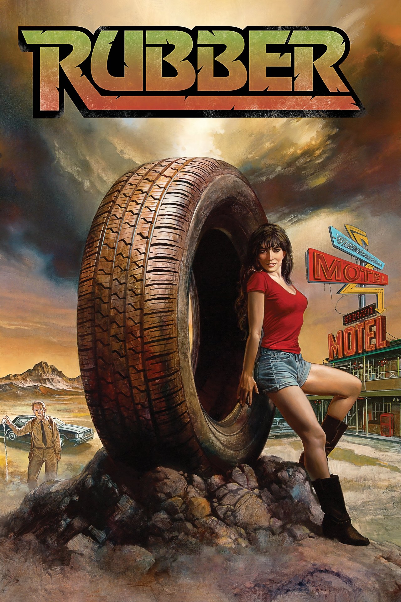 Rubber poster