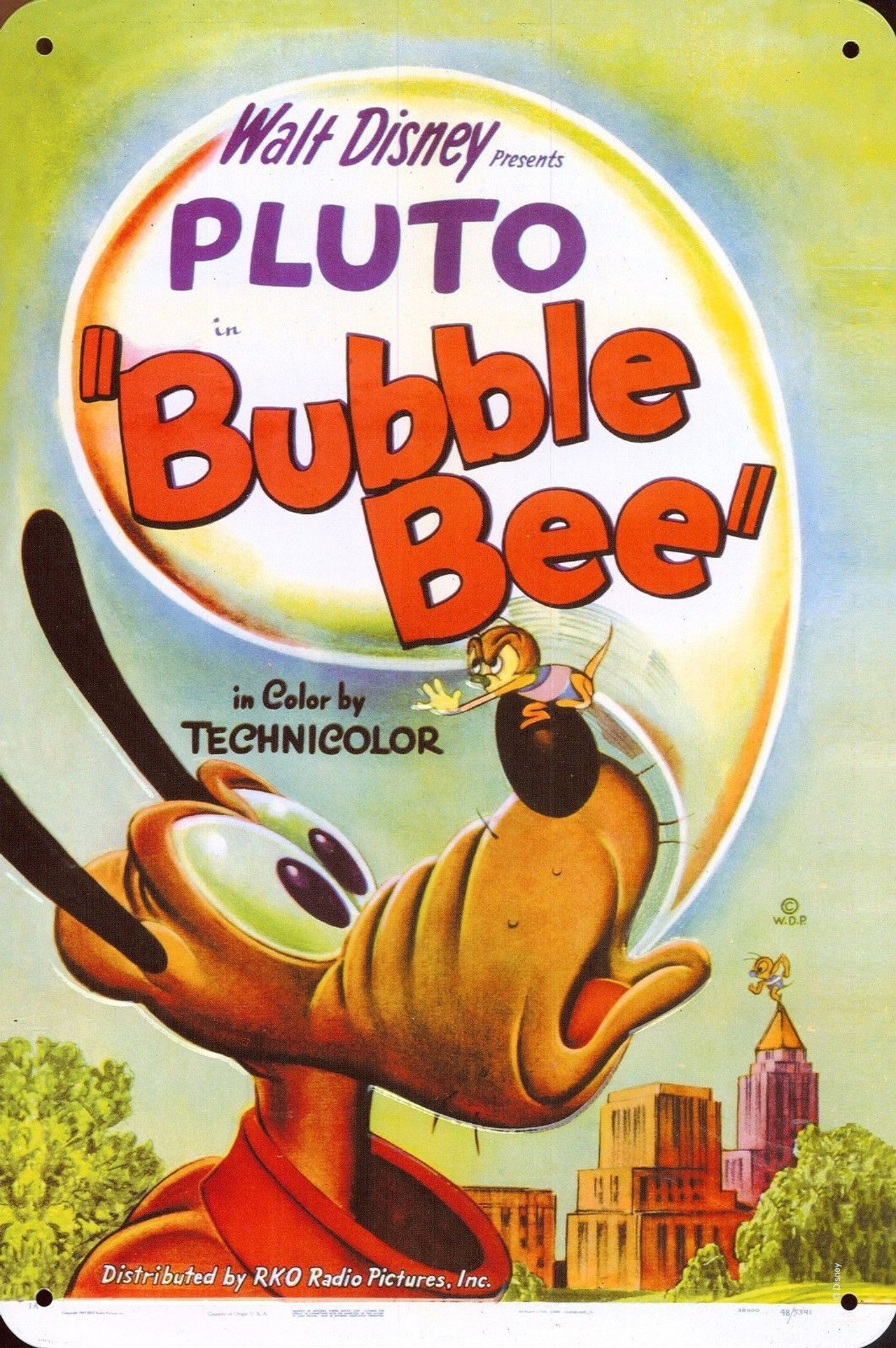 Pluto och biet filmaffisch