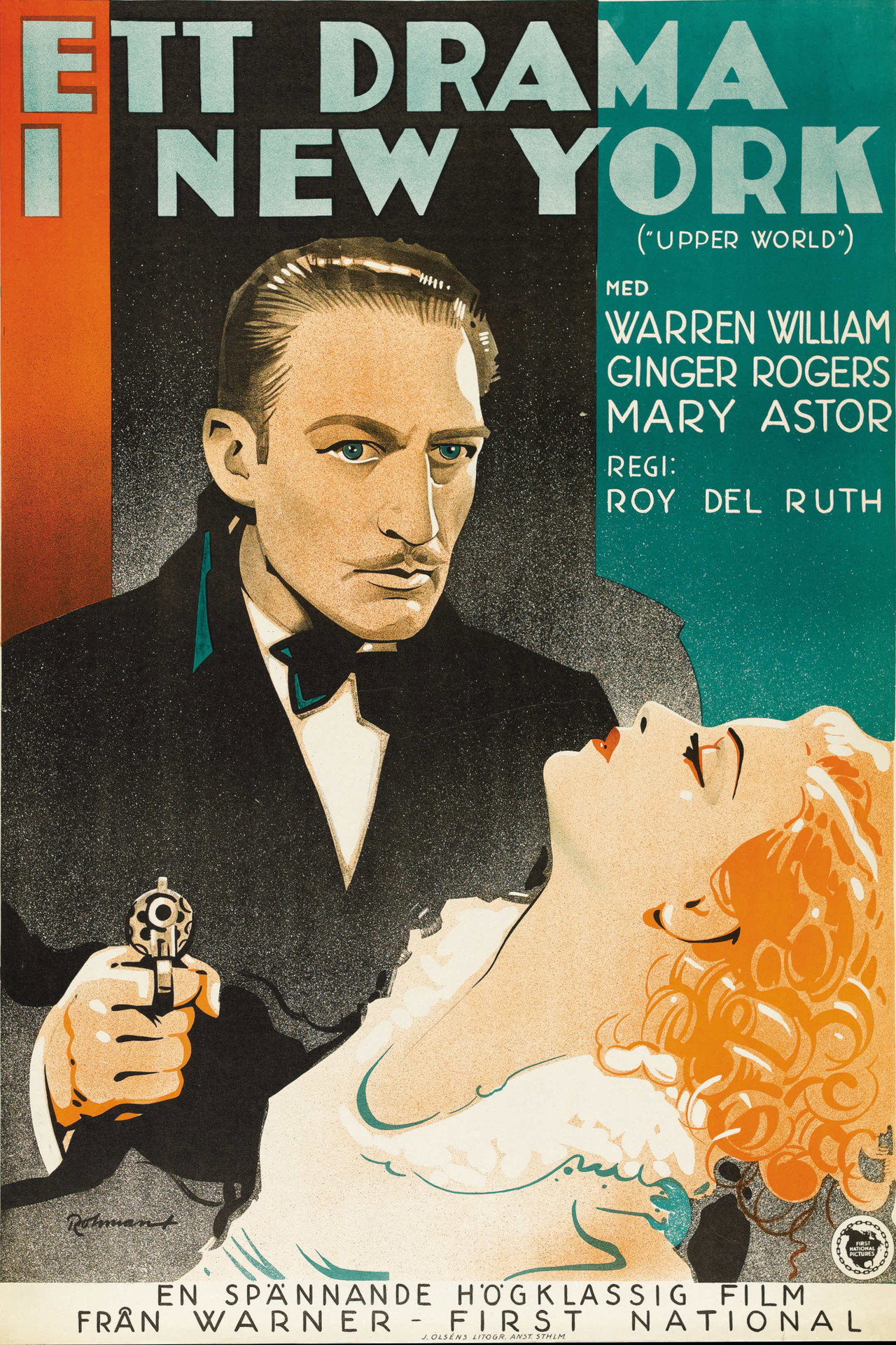 Ett drama i New York filmaffisch