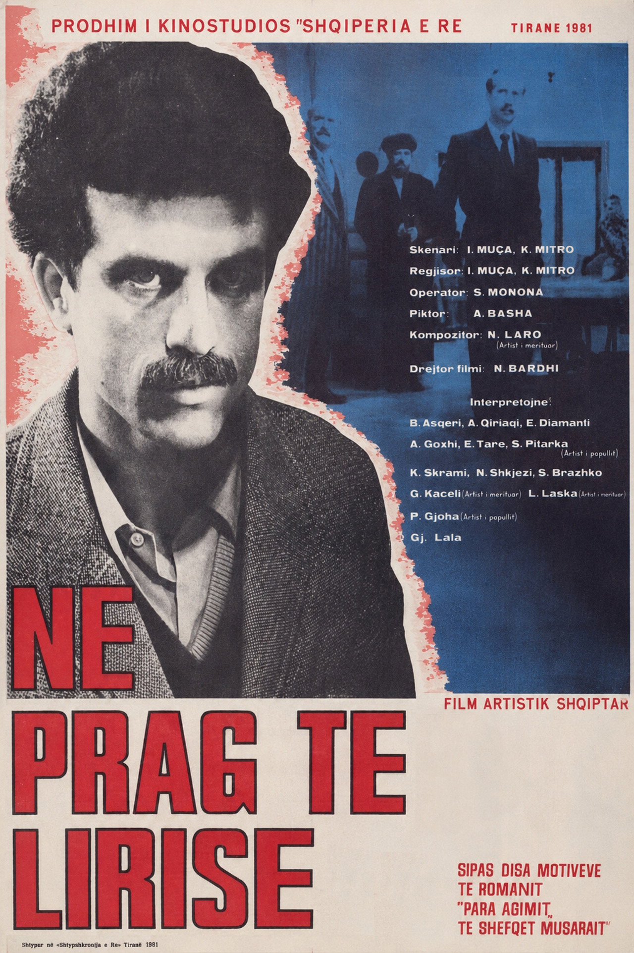 Në prag të lirisë filmaffisch