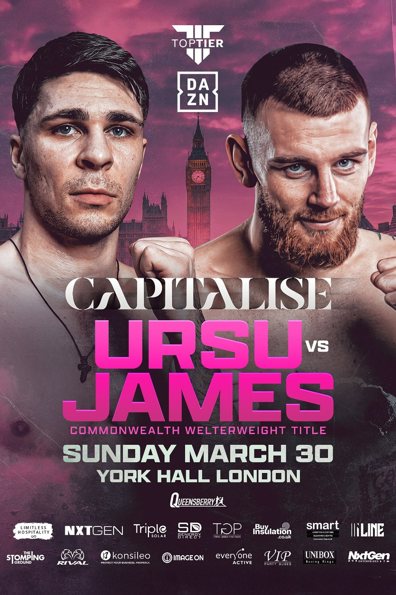 Constantin Ursu vs. Eithan James filmaffisch