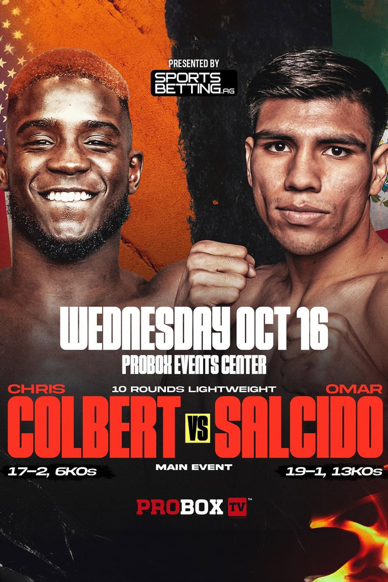 Chris Colbert vs. Omar Salcido filmaffisch