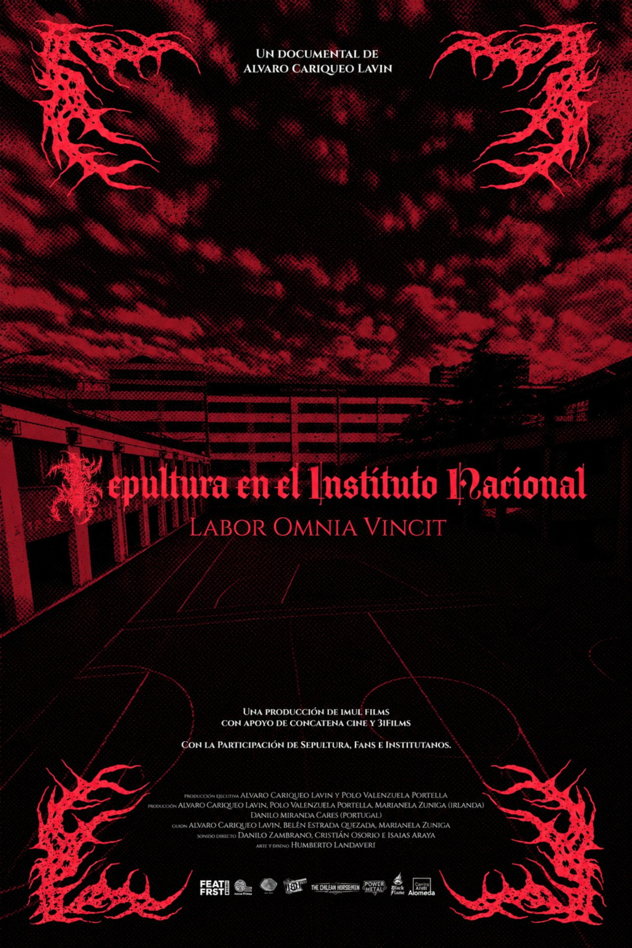 Sepultura at the Instituto Nacional: Labor Omnia Vincit poster