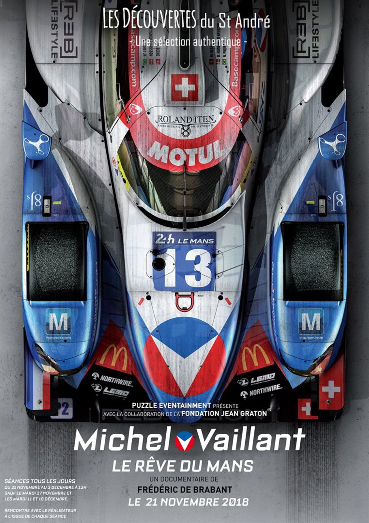 Michel Vaillant, le rêve du Mans Backdrop