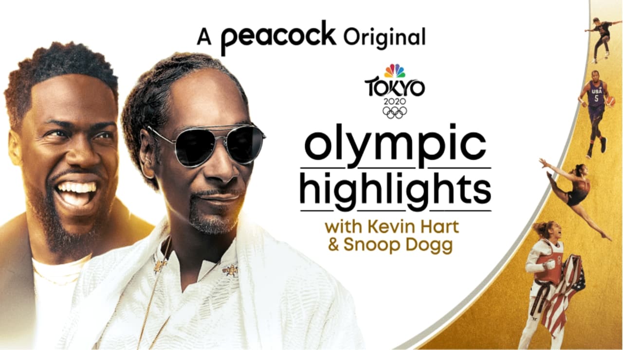 Olympic Highlights with Kevin Hart and Snoop Dogg background