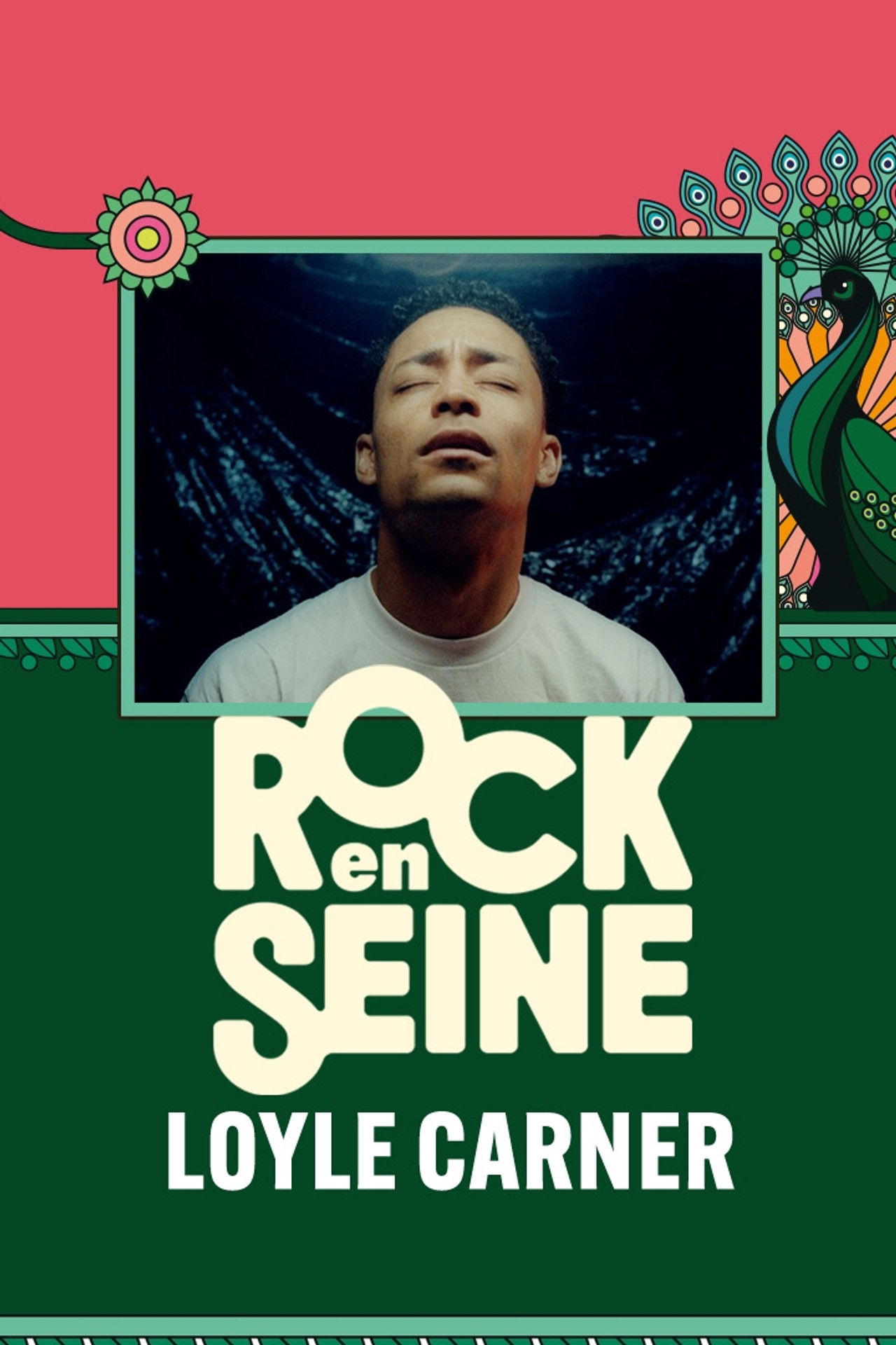 Loyle Carner - Rock en Seine 2024 Backdrop